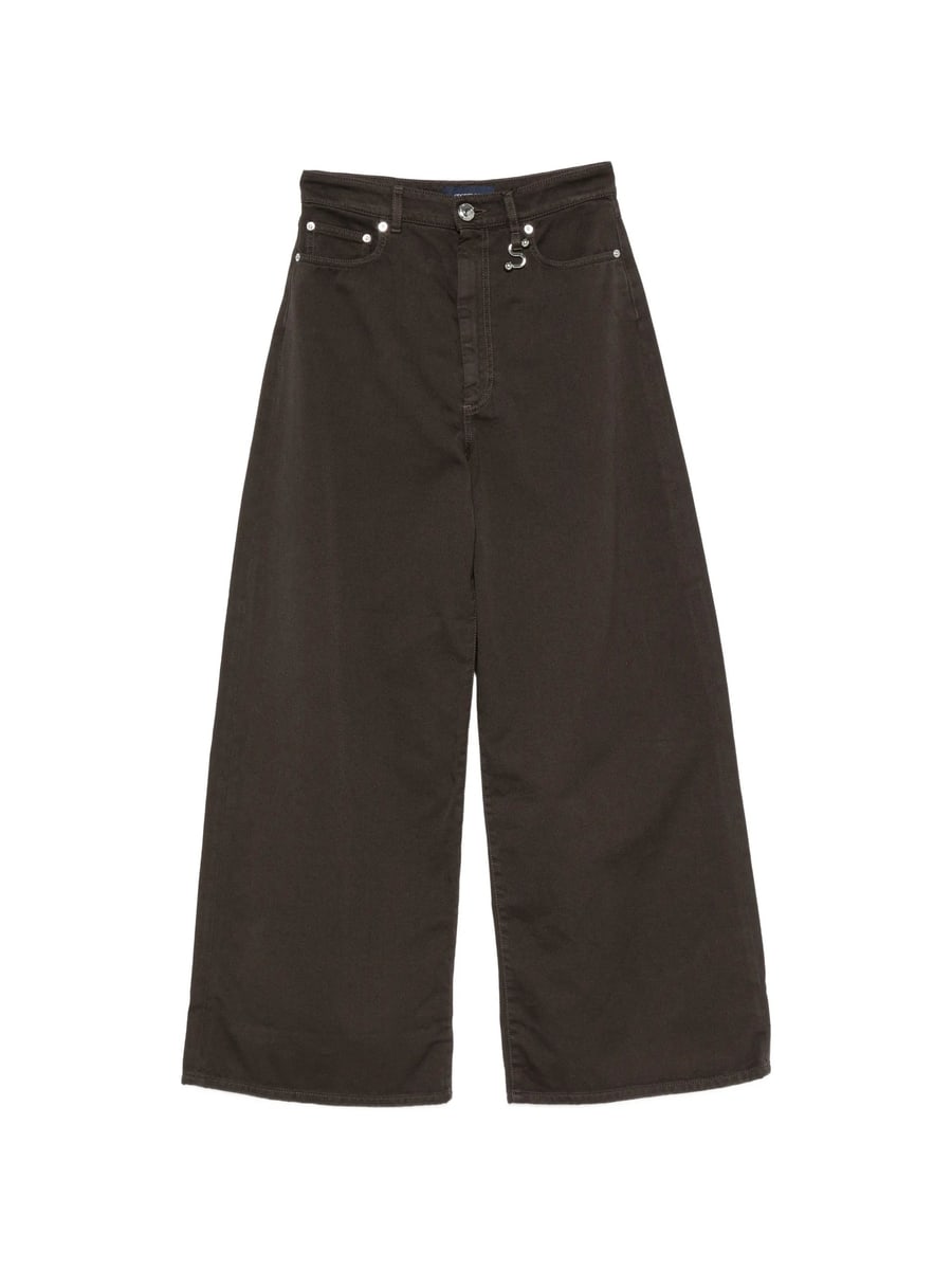Sportmax Sportmax S-detail Wide-leg Jeans