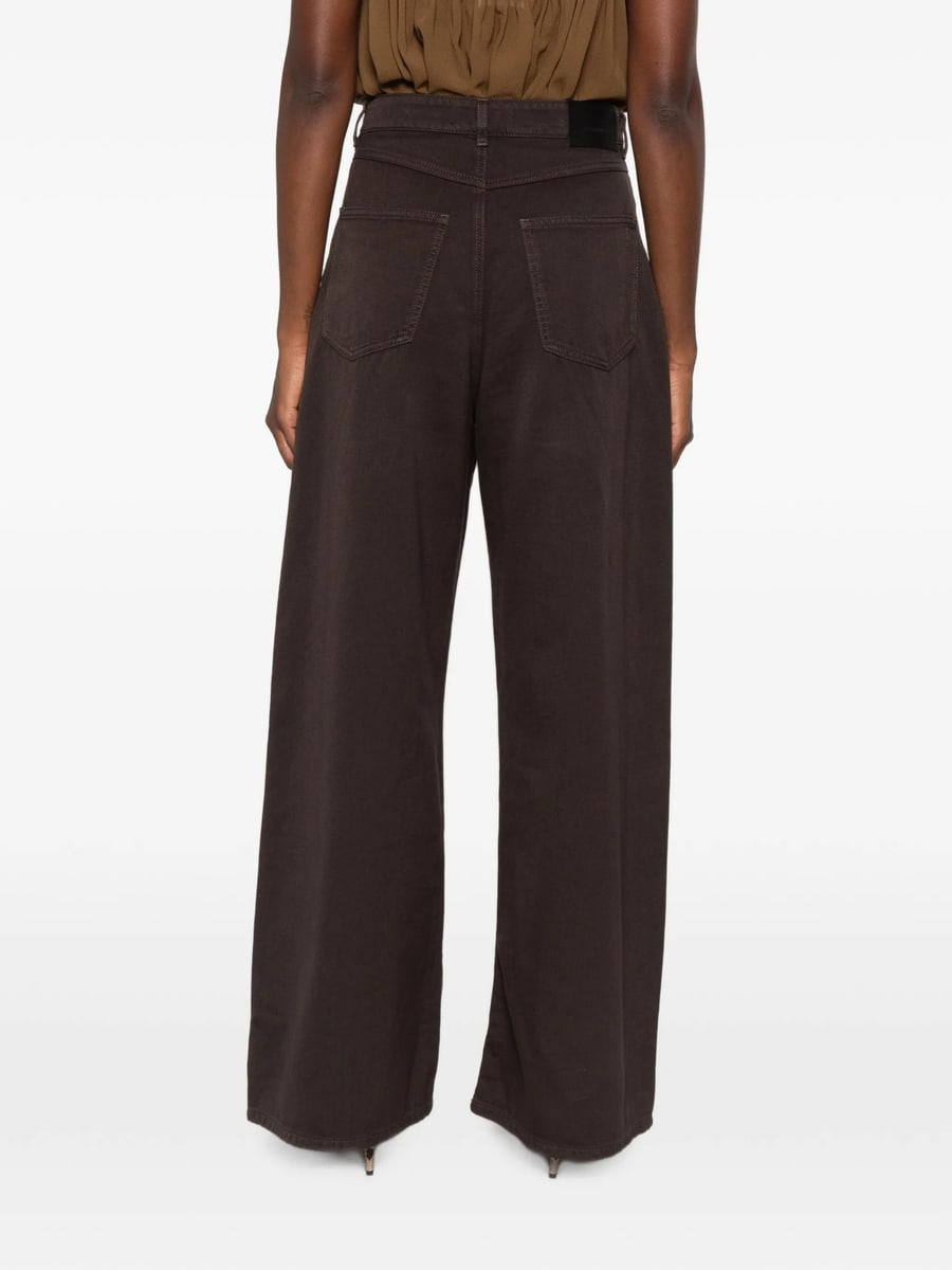 Sportmax Sportmax S-detail Wide-leg Jeans, view 2