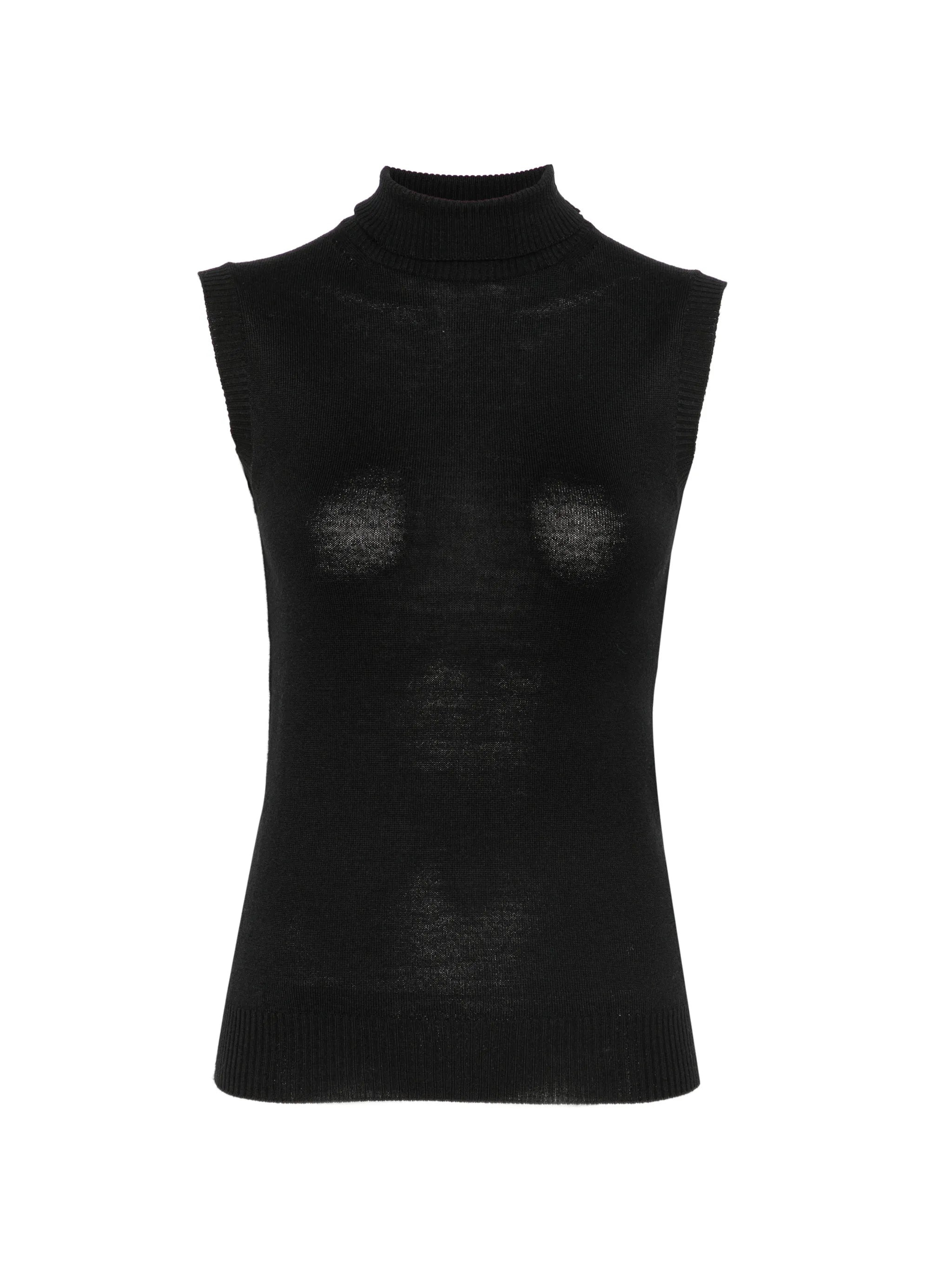 Sportmax Sportmax Sleeveless Turtleneck Sweater