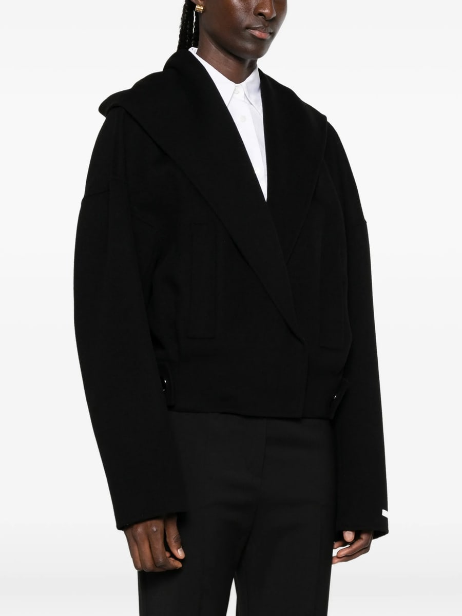 Sportmax Sportmax Hooded Cropped Coat, view 4