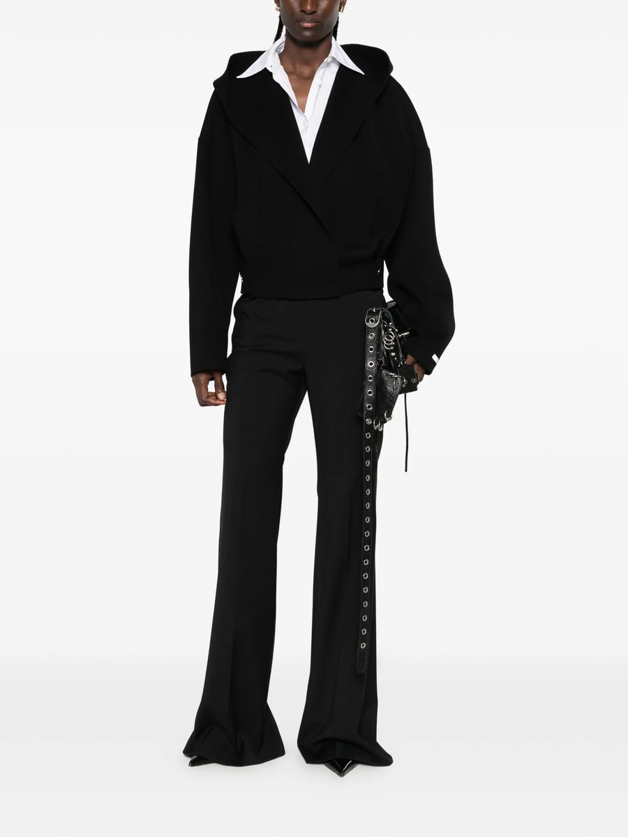 Sportmax Sportmax Hooded Cropped Coat, view 5