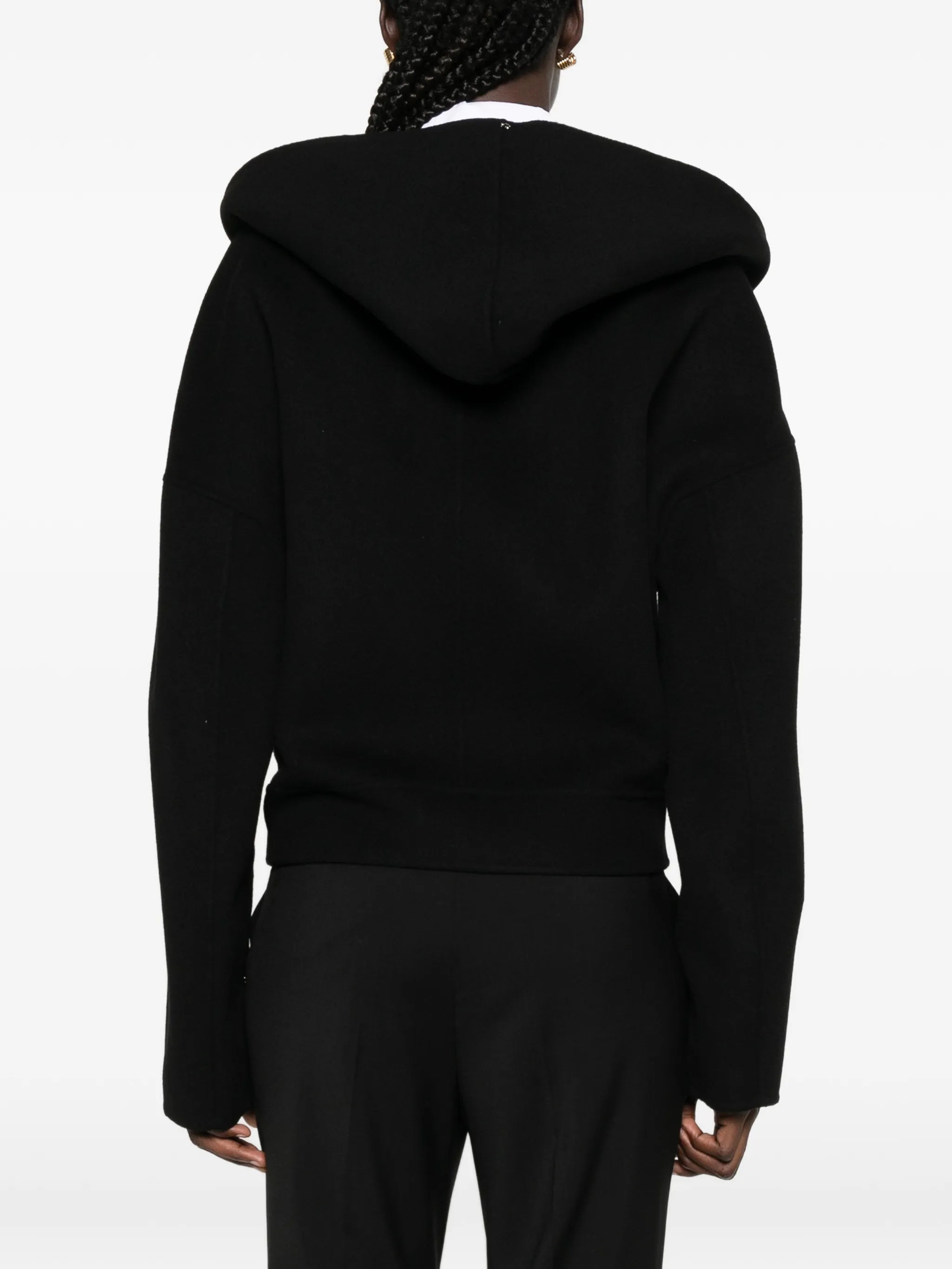Sportmax Sportmax Idoneo Hooded Drop-shoulder Jacket, view 2