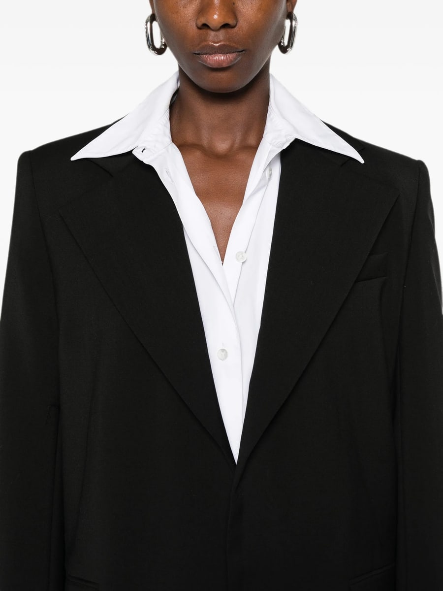 Sportmax Sportmax Tenace Virgin Wool Blazer, view 4