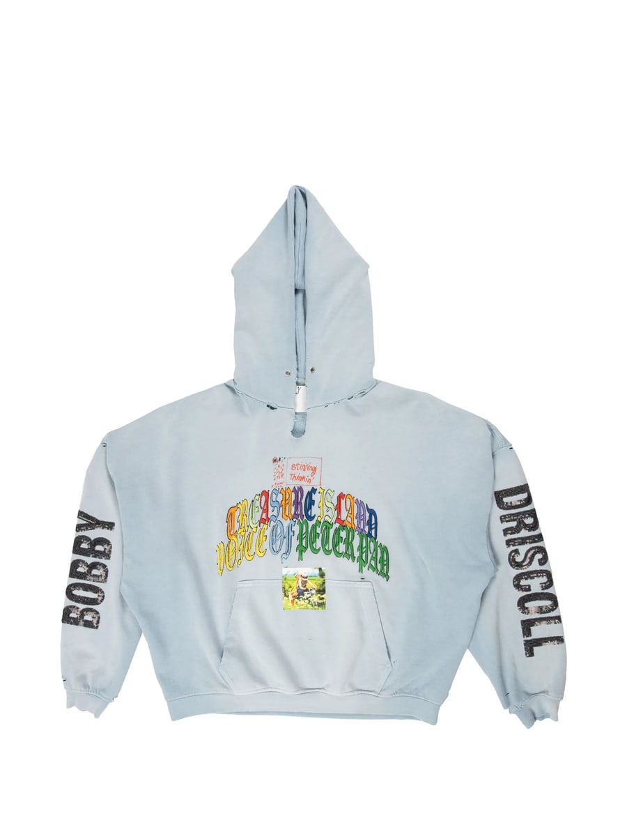 Paly Hollywood Paly Hollywood Bobby Driscoll Graphic-print Distressed Hoodie