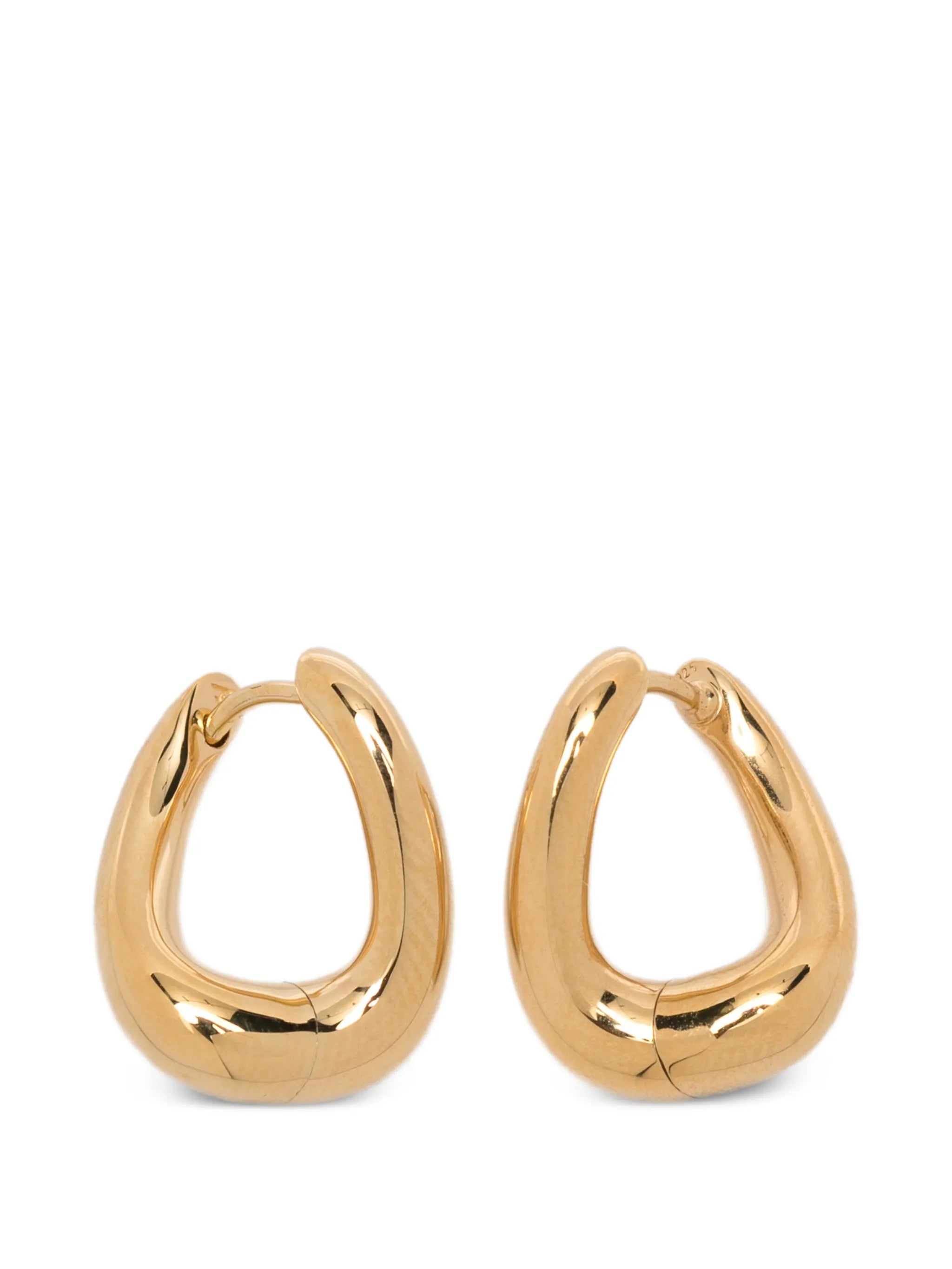 Tom Wood Tom Wood Sculptural Hoop Earrings