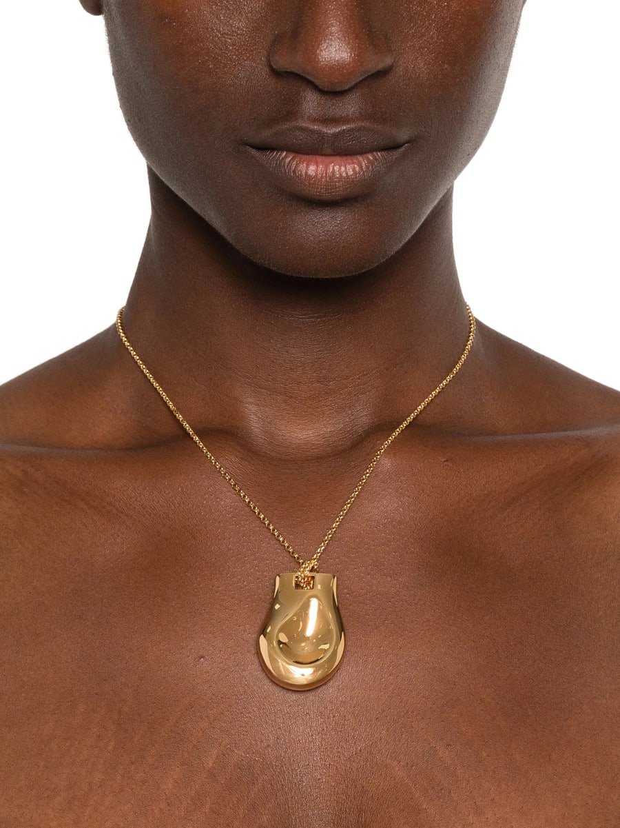 Khaite Khaite Sculptural-pendant Necklace, view 3