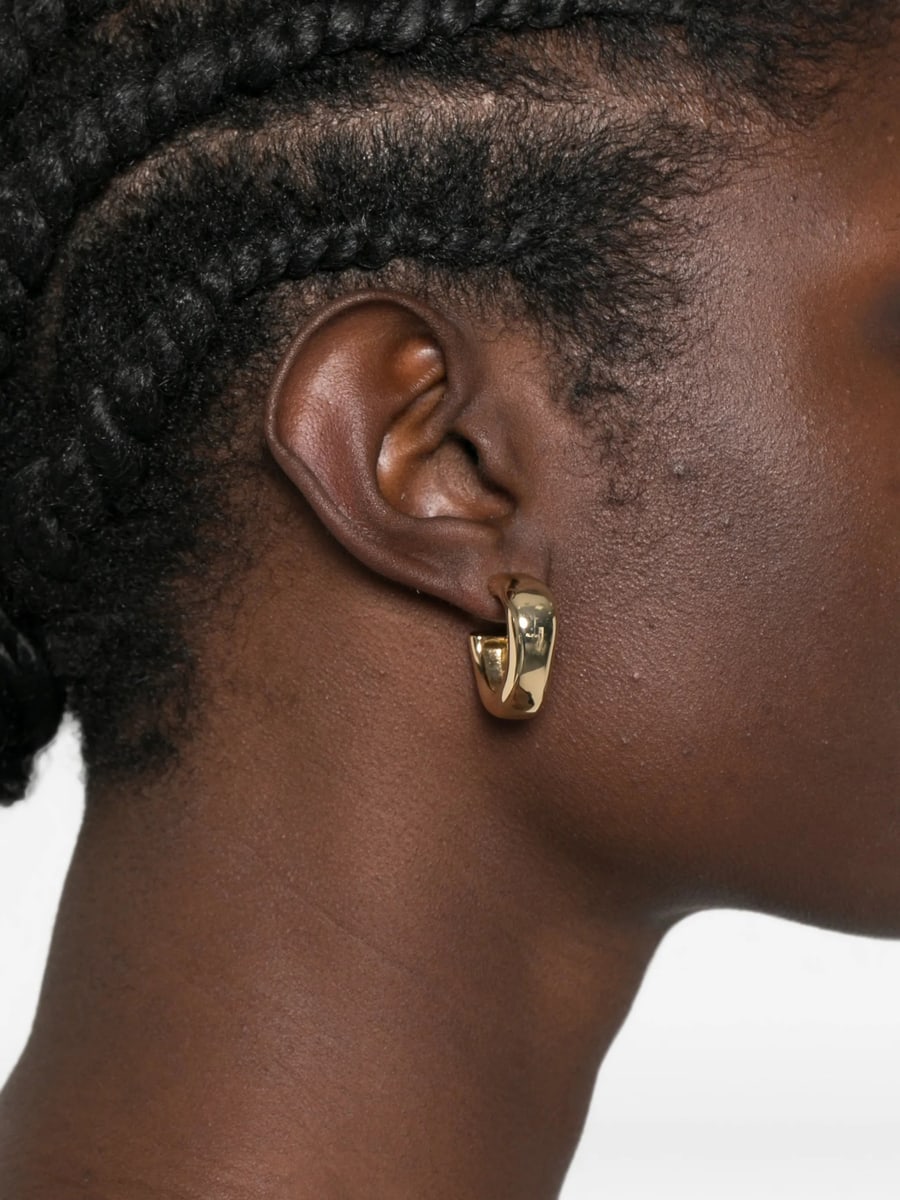 Joseph Joseph Chunky Hoop Earrings, view 3