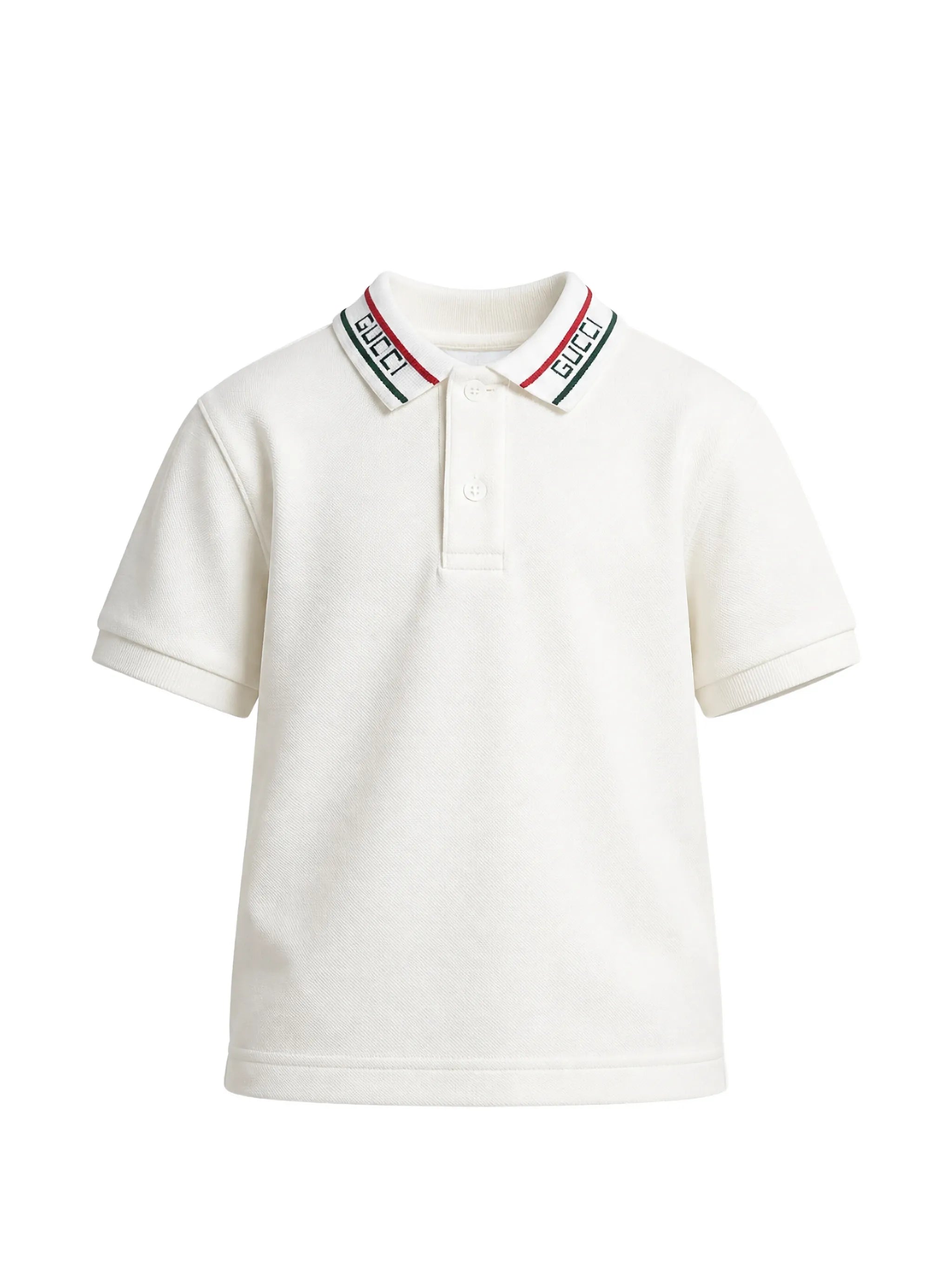 Gucci Gucci Logo-collar Polo Shirt