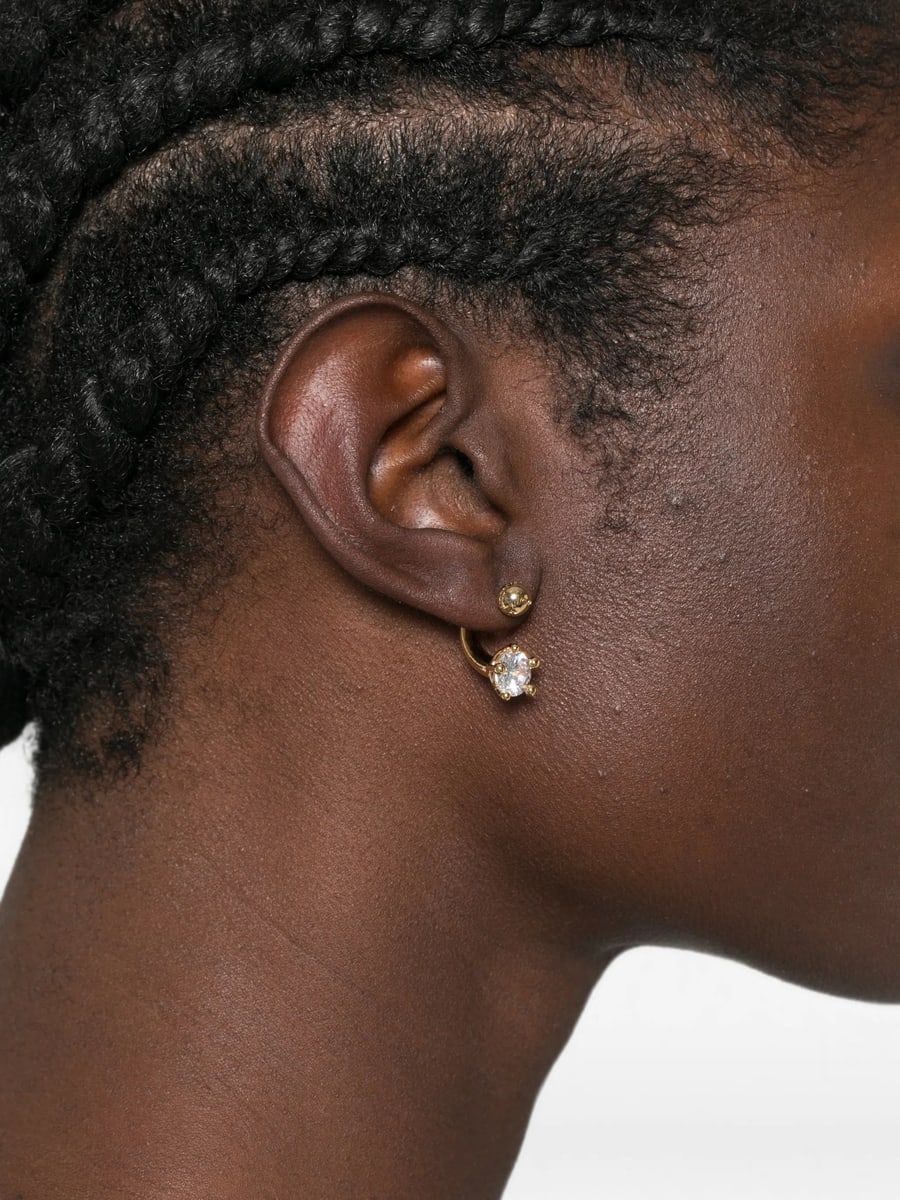 Panconesi Panconesi Crystal-embellished Earring, view 3