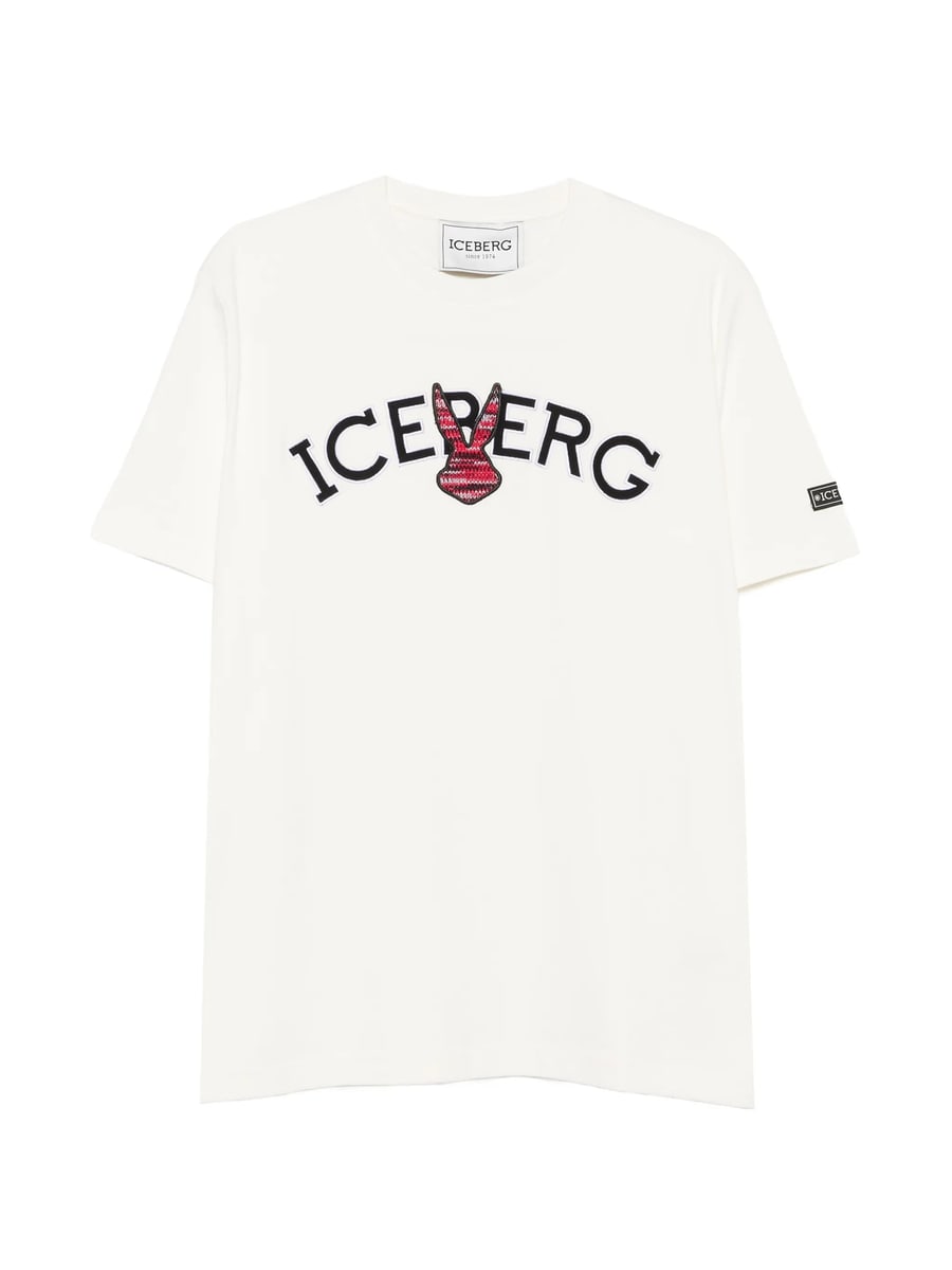 Iceberg Iceberg Logo-embroidered T-shirt