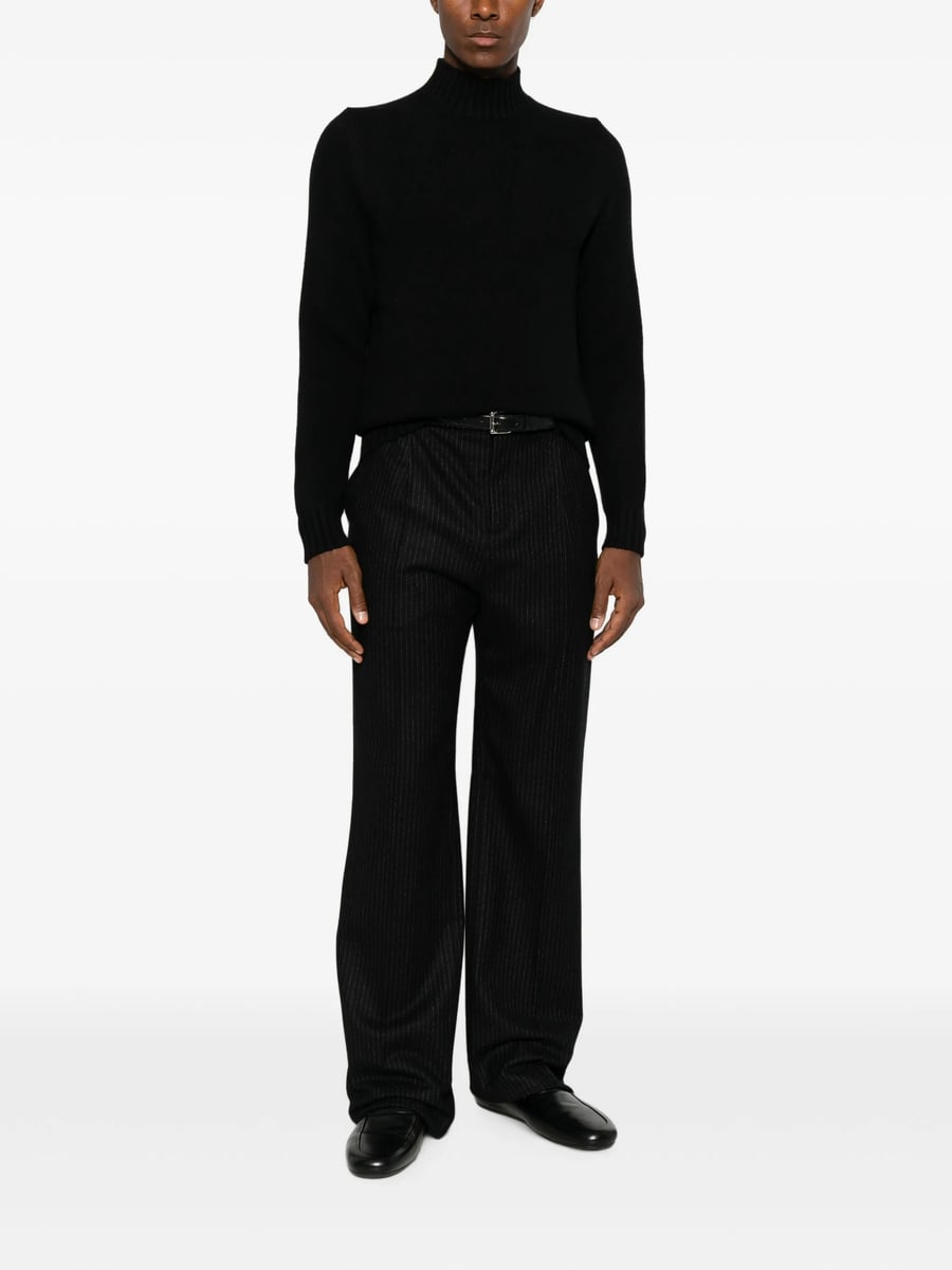 Fedeli Fedeli Ribbed-knit High-neck Knit, view 3