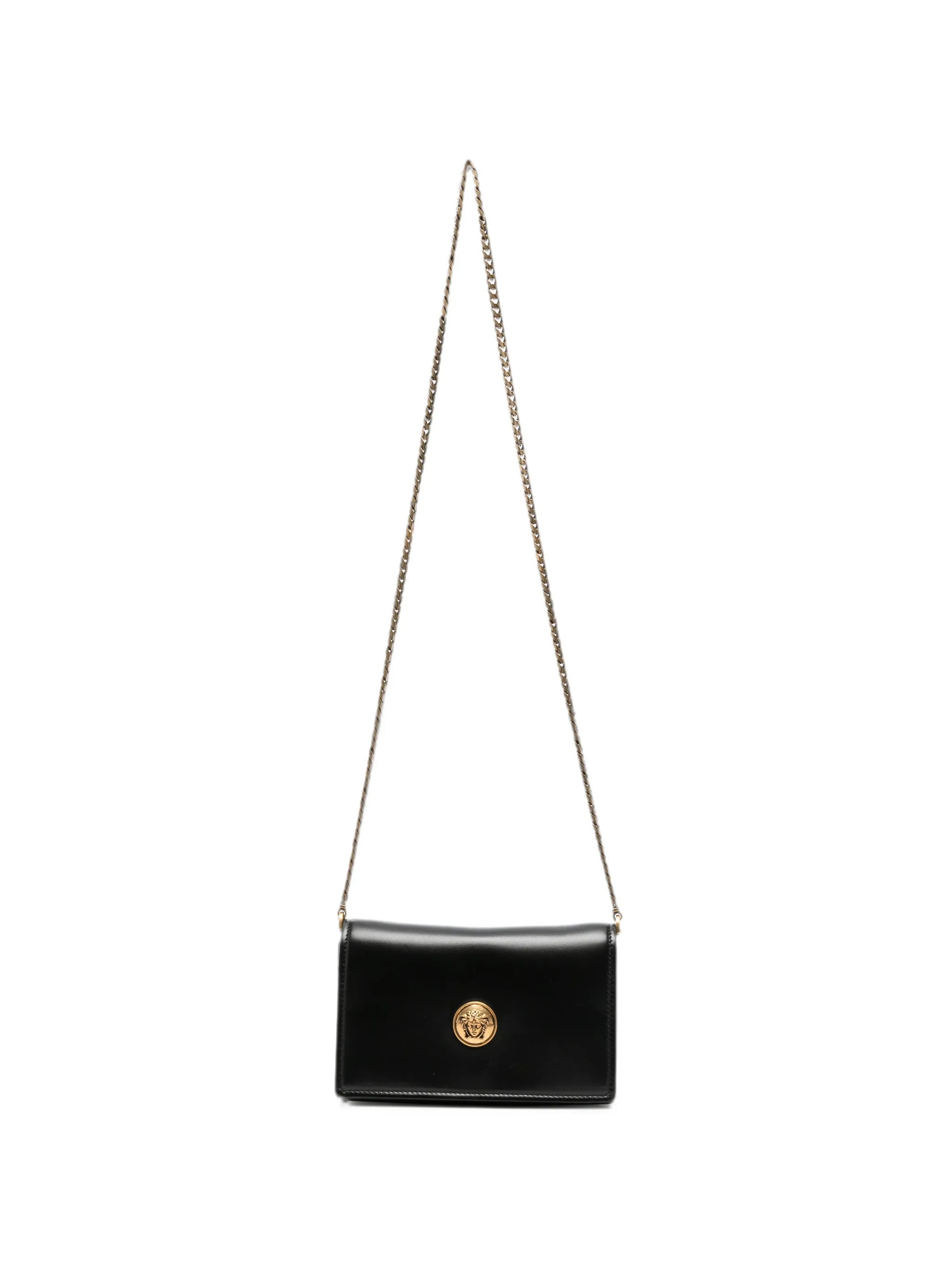 Versace Versace Medusa Plaque Chain-link Shoulder Bag