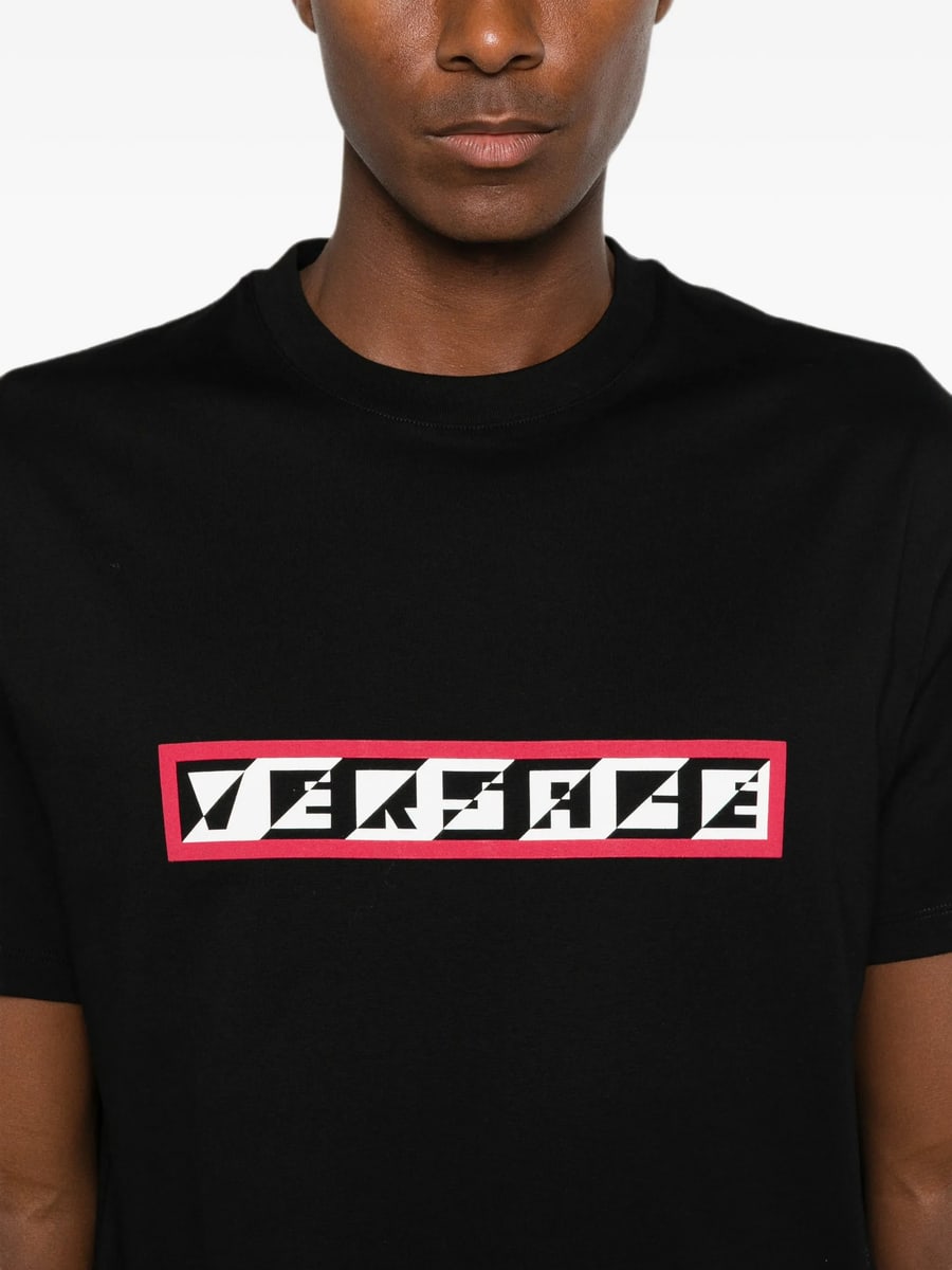 Versace Versace Logo-print T-shirt, view 2