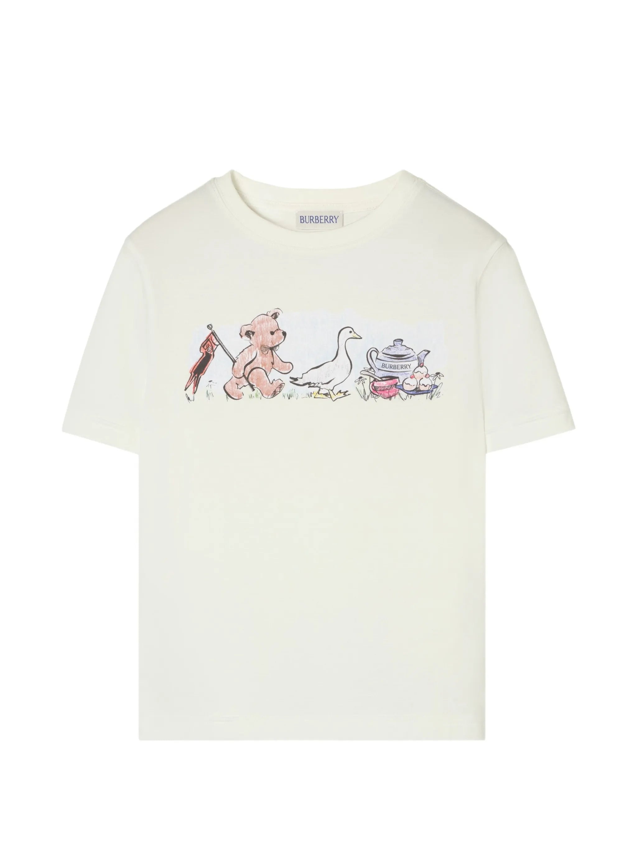 Burberry Burberry Thomas Bear And Friends Cotton T-shirt