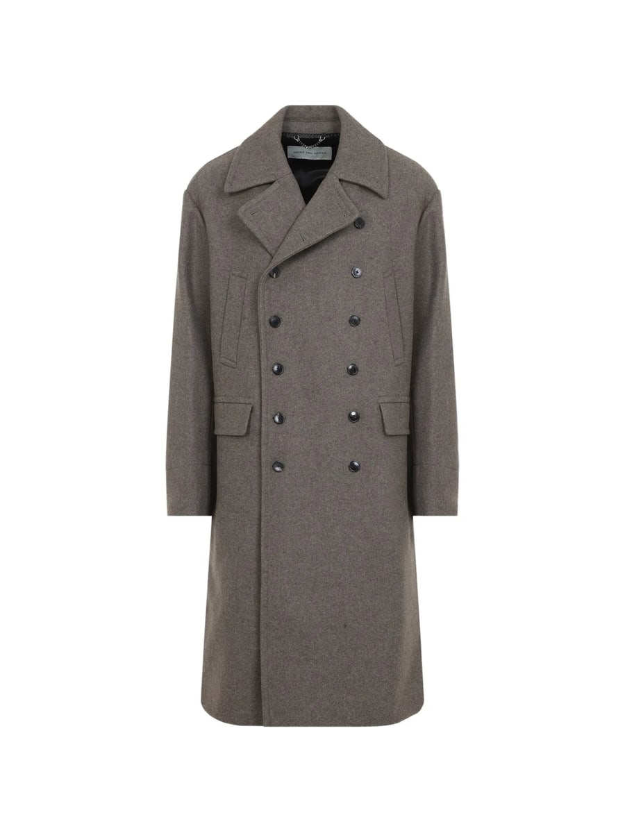 Dries Van Noten Dries Van Noten Double-breasted Wool Coat