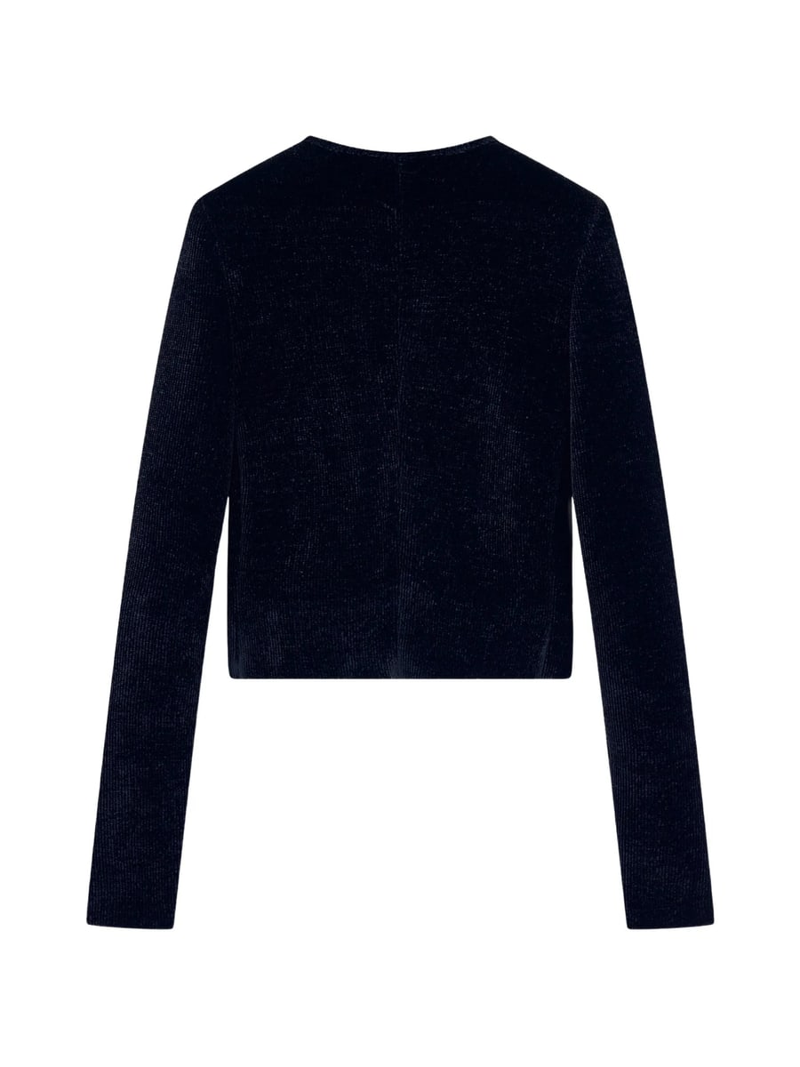Giorgio Armani Giorgio Armani Chenille-effect Zip-up Jacket, view 2