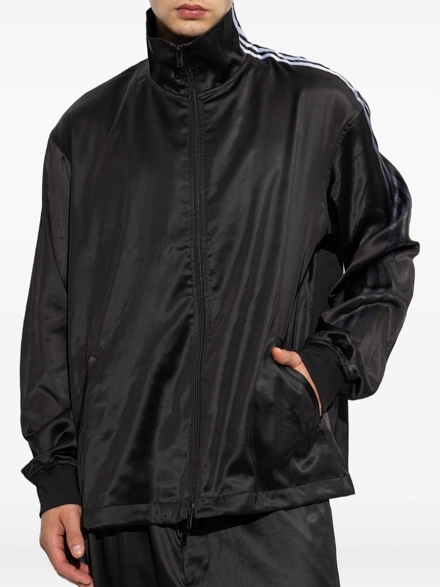 Y-3 Y-3 Satin Gradient 3-Stripes Track Top, view 4