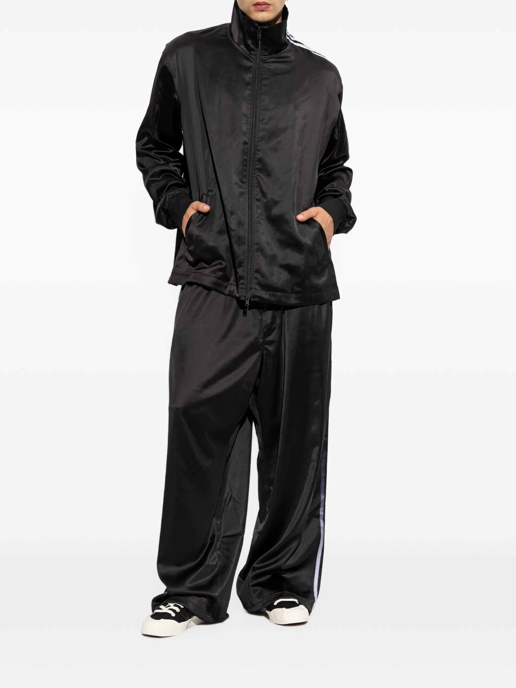 Y-3 Y-3 Satin Gradient 3-Stripes Track Top, view 2