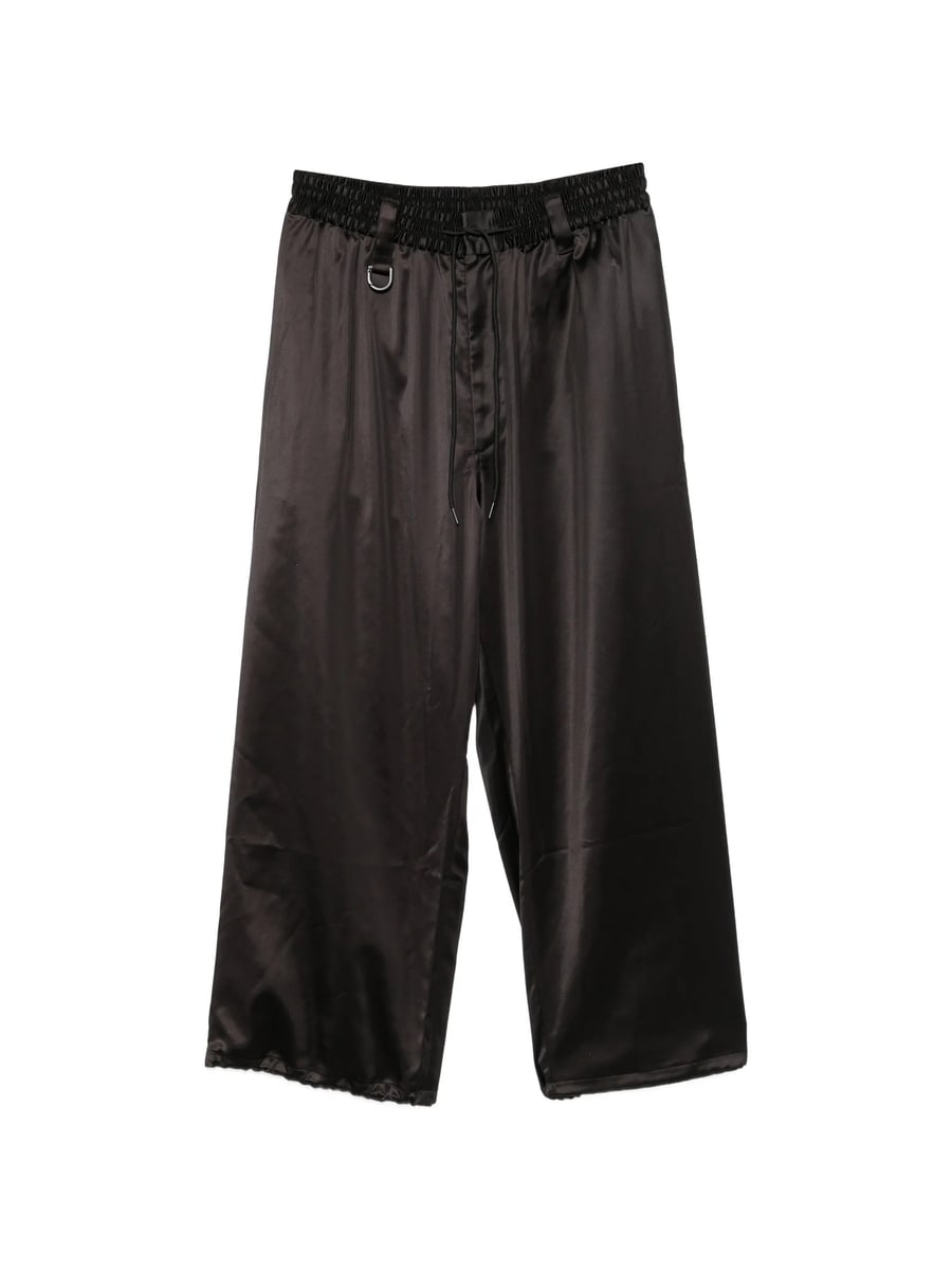 Y-3 Y-3 Drawstring Satin Trousers
