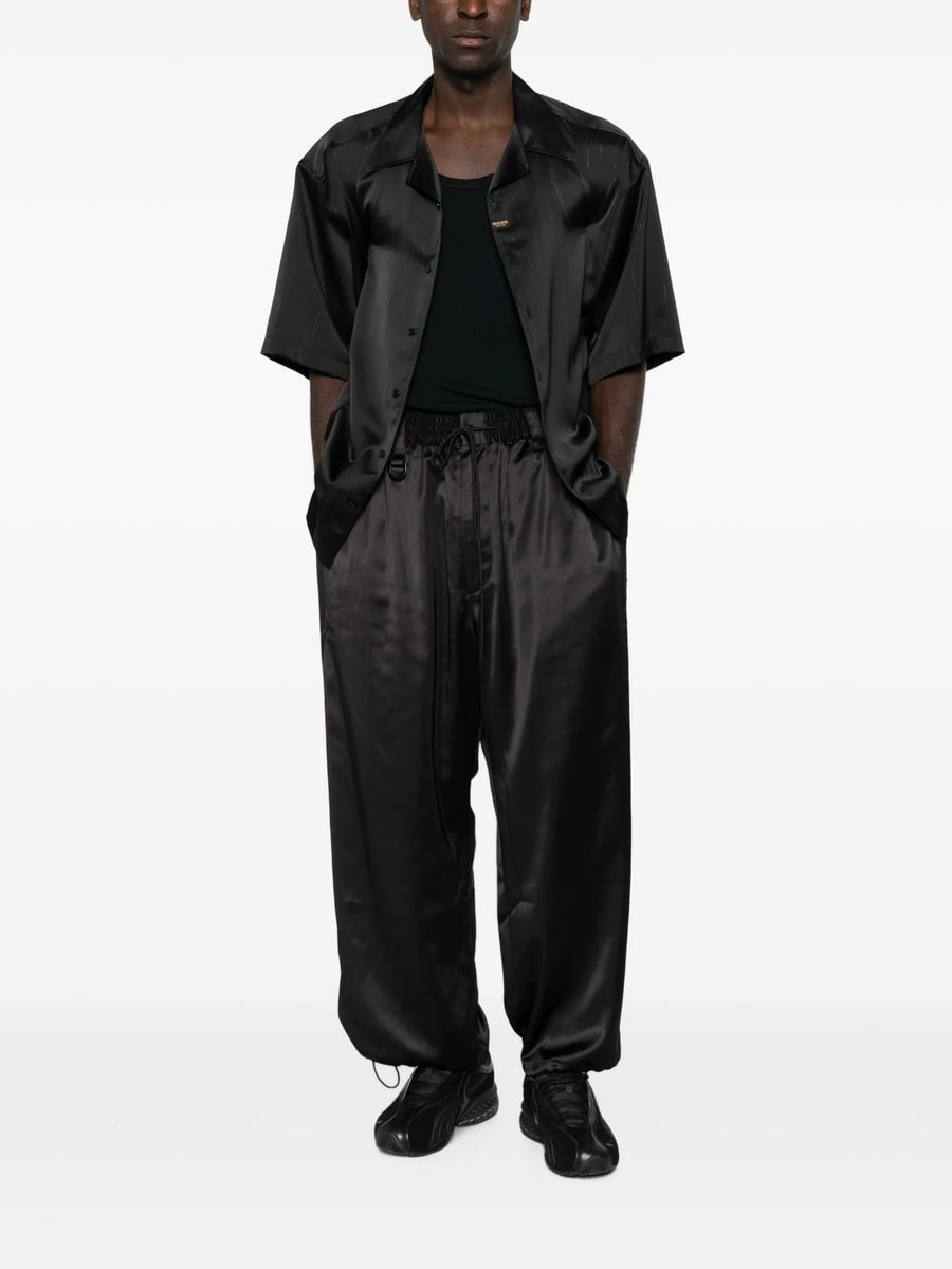 Y-3 Y-3 Drawstring Satin Trousers, view 2