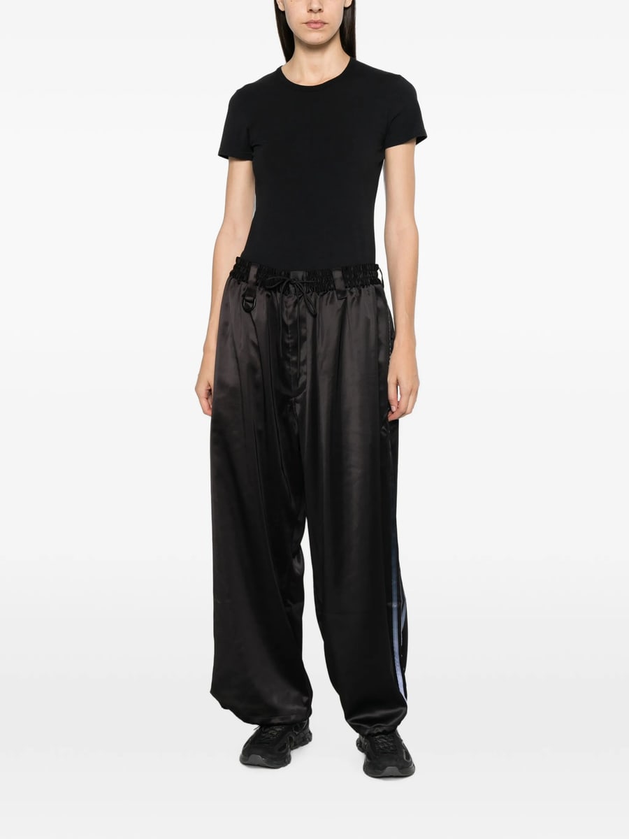 Y-3 Y-3 Drawstring Satin Trousers, view 4