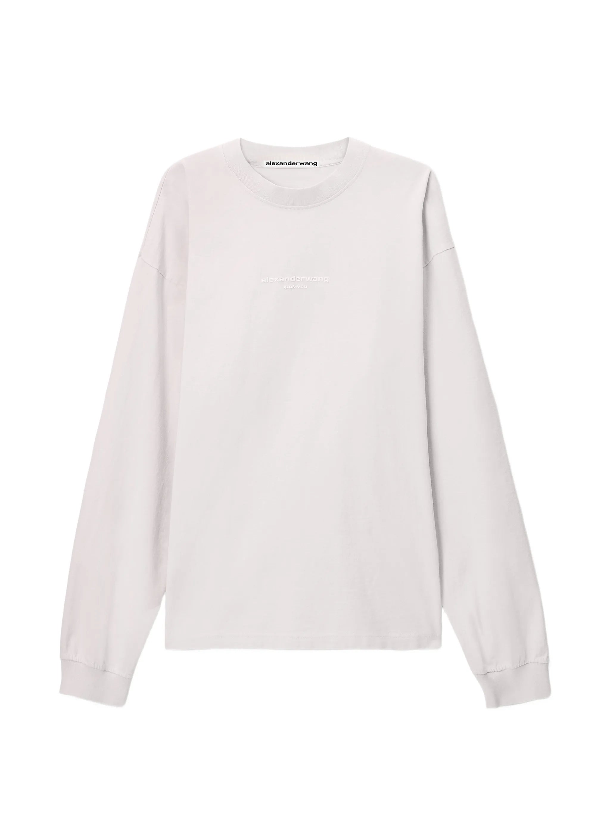Alexander Wang Alexander Wang Logo-print Long-sleeve T-shirt
