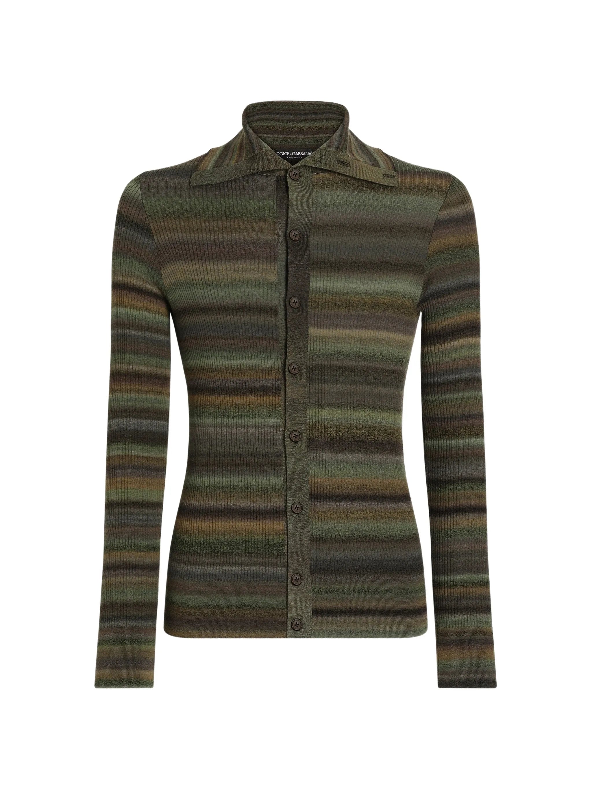 Dolce & Gabbana Dolce & Gabbana Ribbed Wool Cardigan