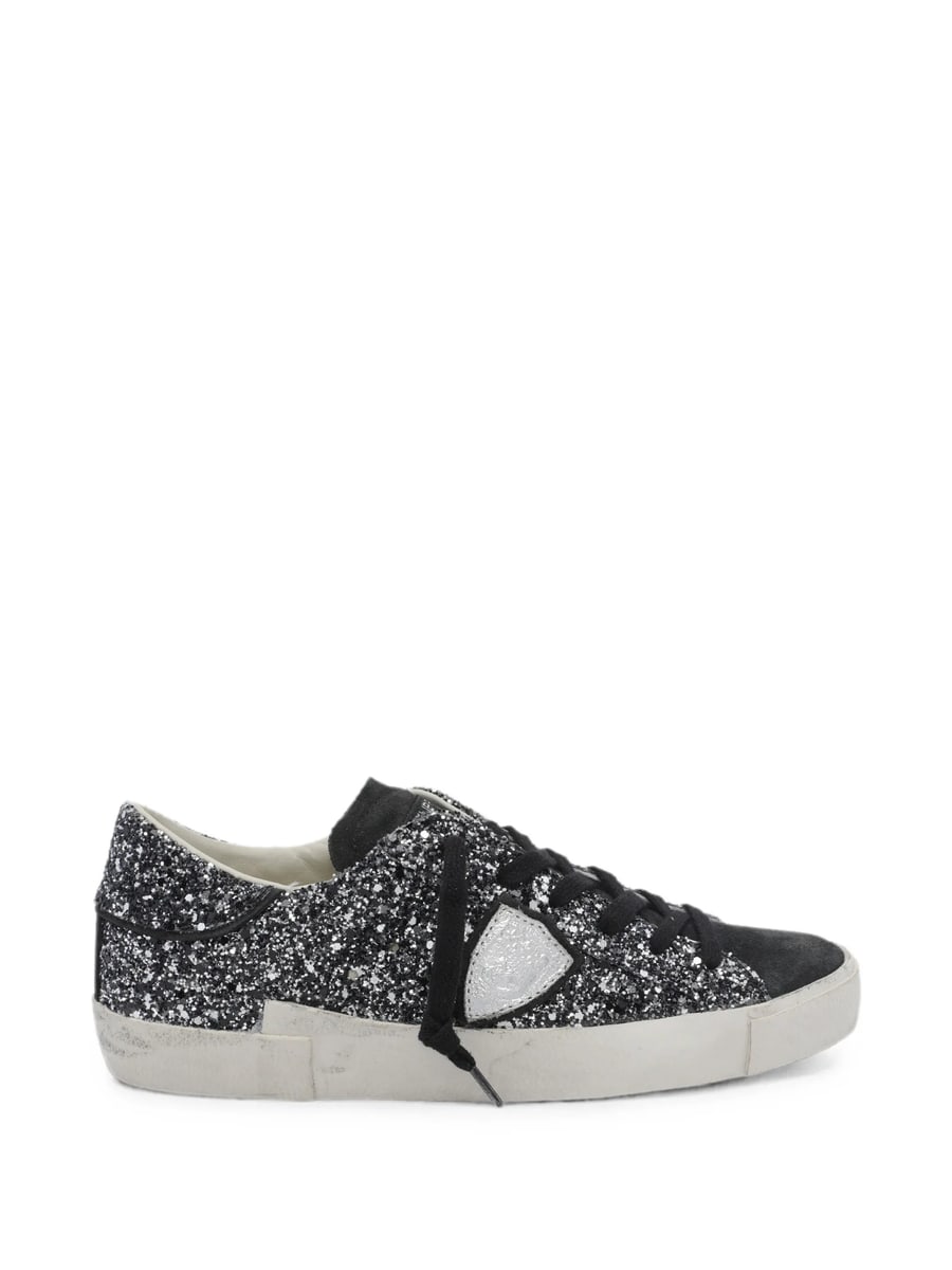 Philippe Model Philippe Model Prsx Sequin-embellished Sneakers