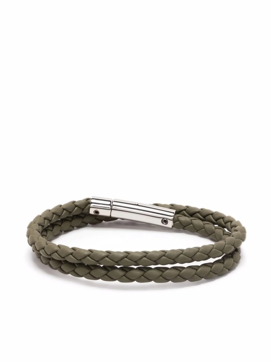 Tod's Tod's Mycolors Braided Leather Bracelet
