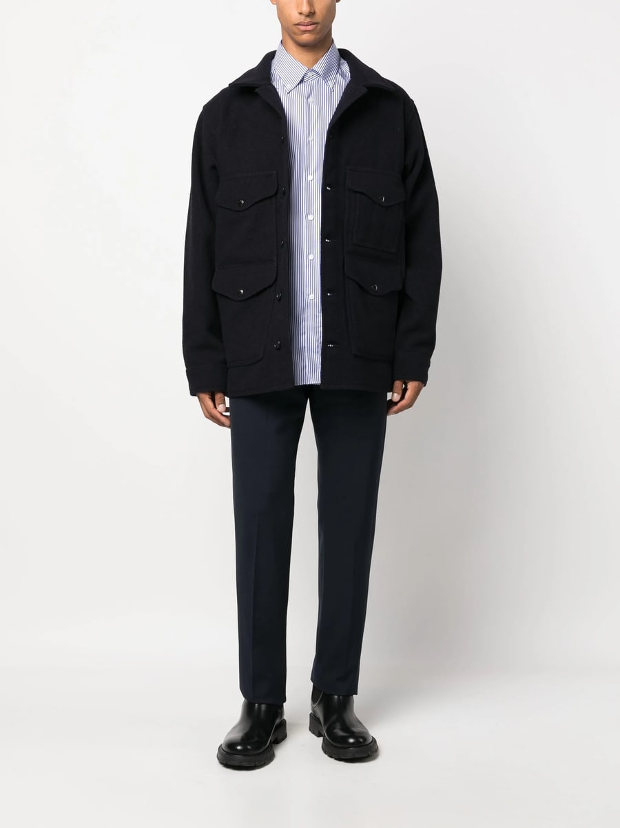 Filson Filson Flap-pockets Wool Shirt Jacket, view 5