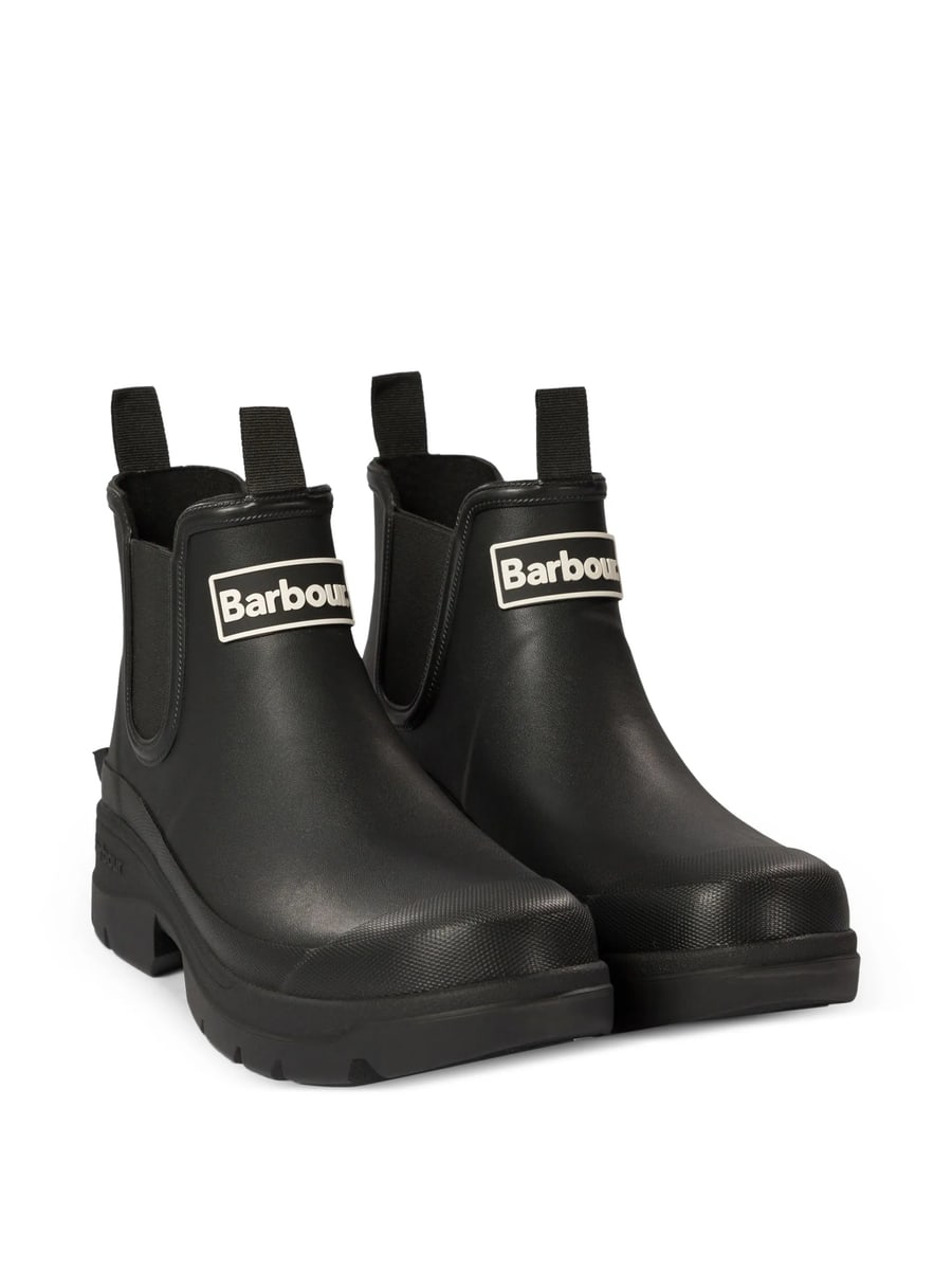 Barbour Barbour Nimbus Logo-patch Rain Boots, view 4