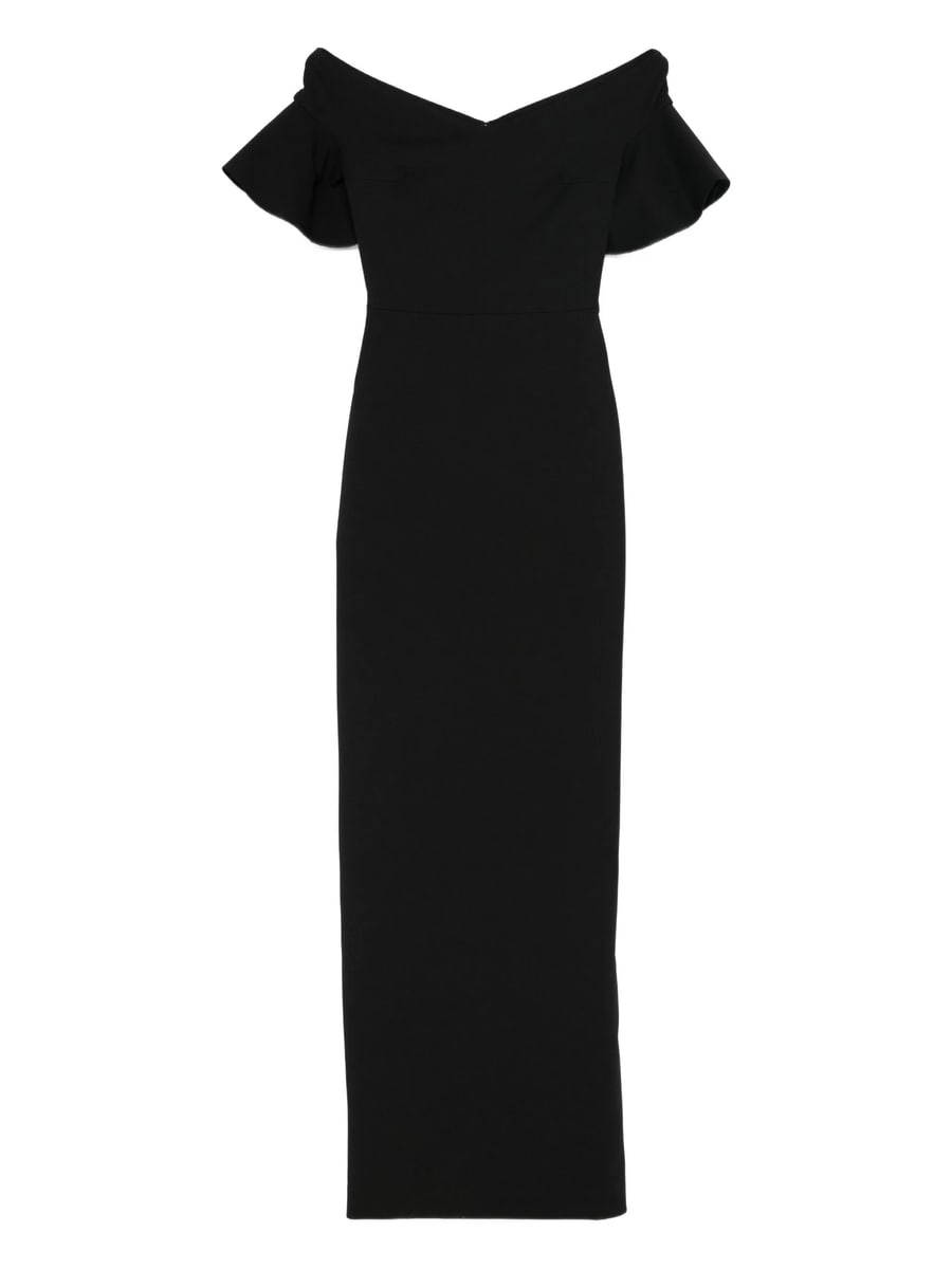 Solace London Solace London Cielo Off-shoulder Maxi Dress