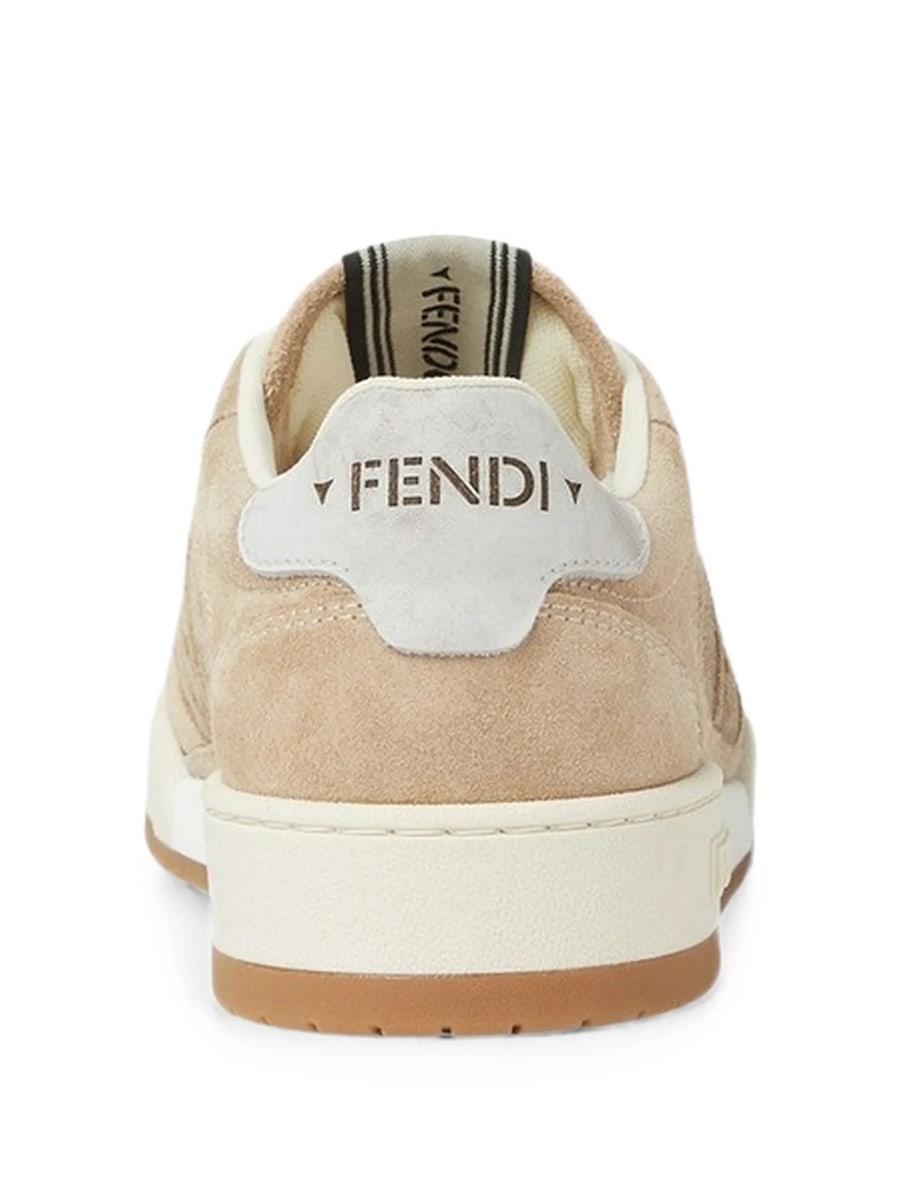 Fendi Fendi Match Logo-patch Sneakers, view 4