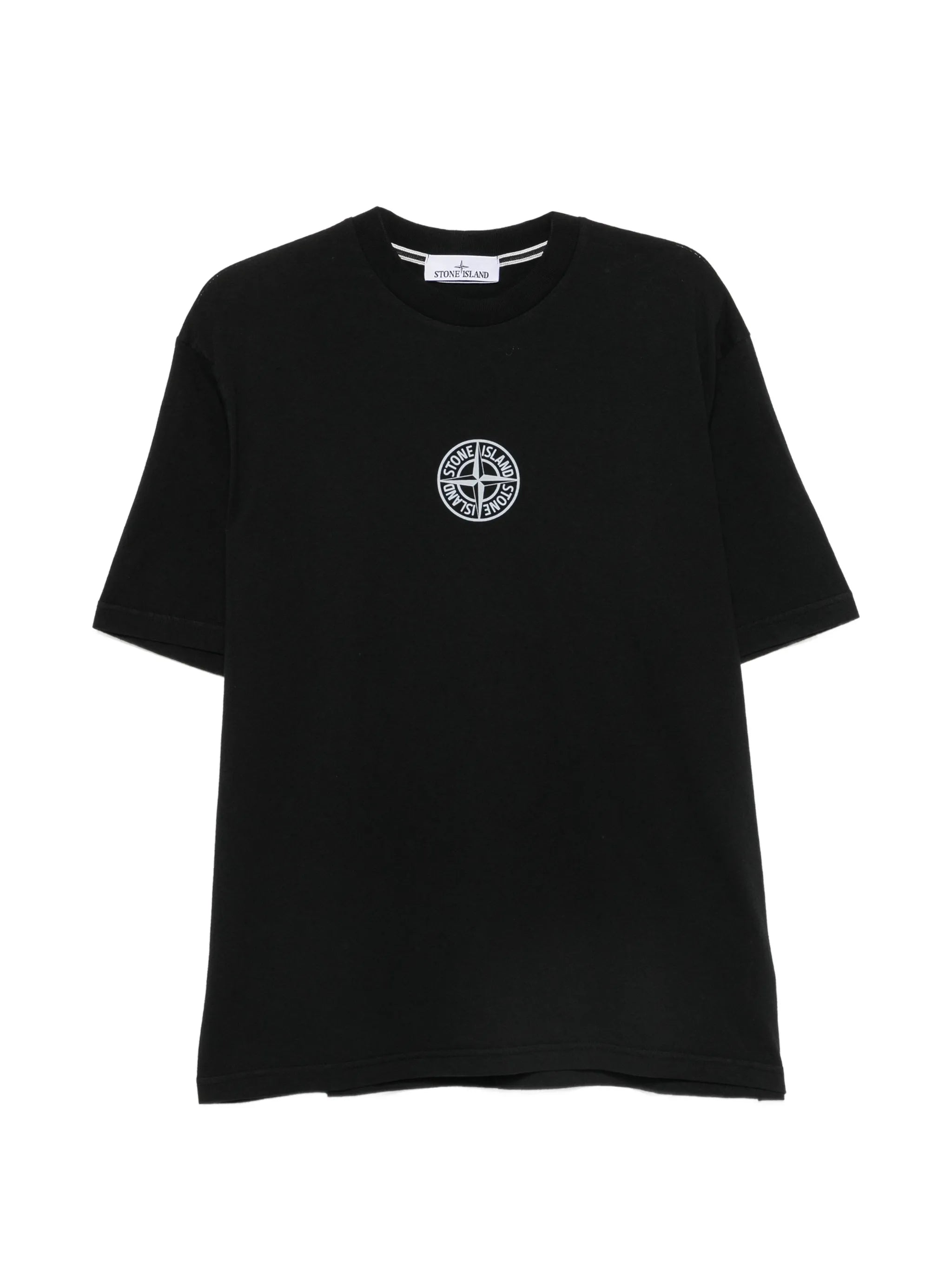 Stone Island Stone Island Logo-print Crew-neck T-shirt