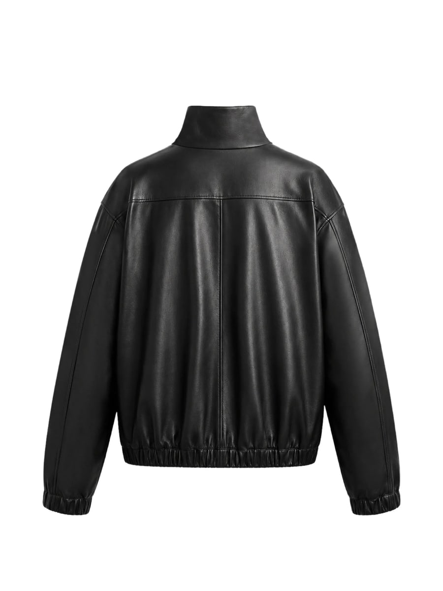 Saint Laurent Saint Laurent Cassandre Jacket In Lambskin, view 2