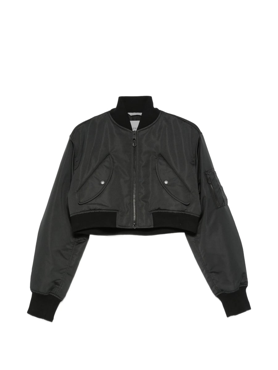 Balenciaga Balenciaga Cropped Bomber Jacket