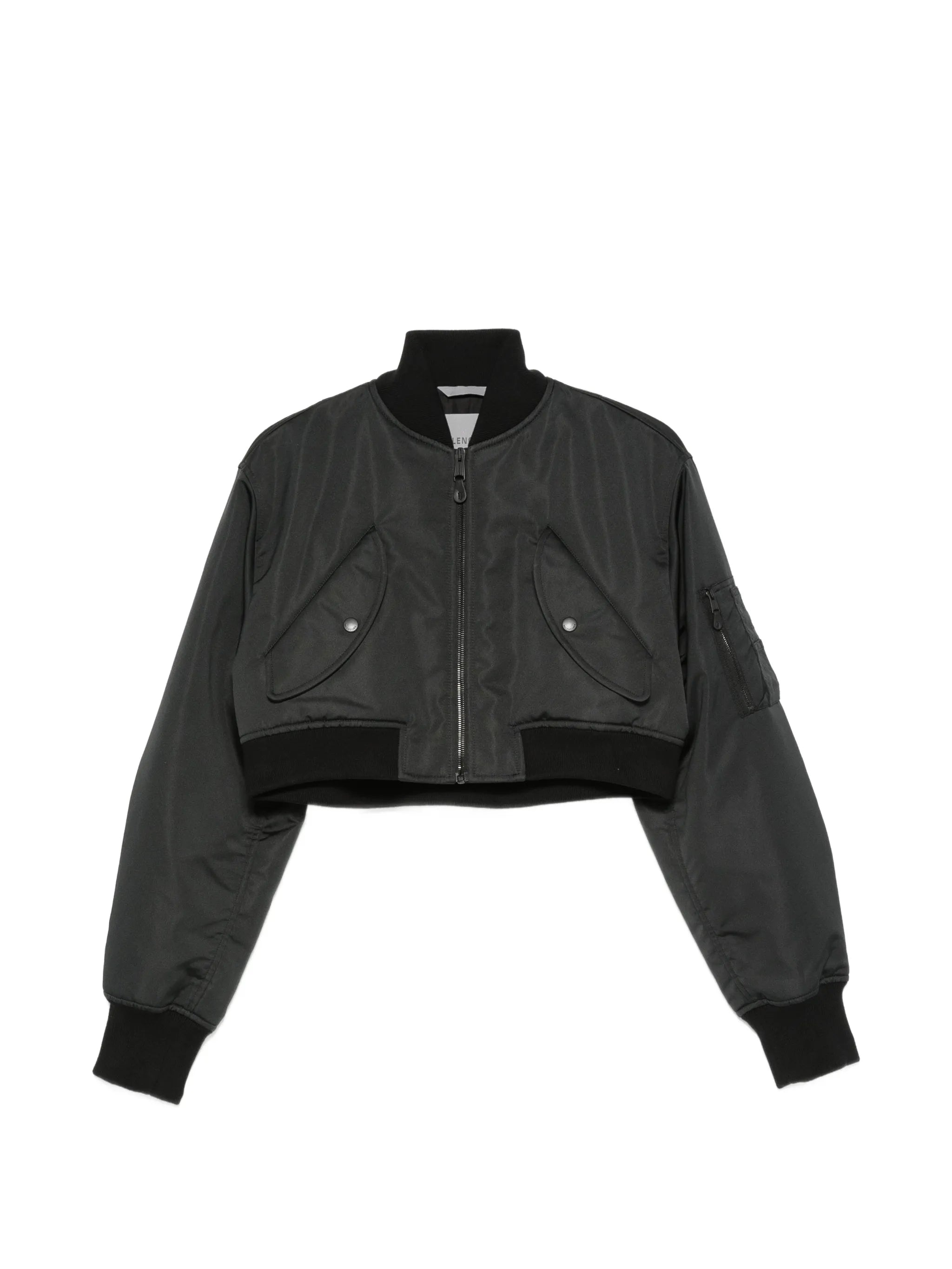 Balenciaga Balenciaga Cropped Bomber Jacket