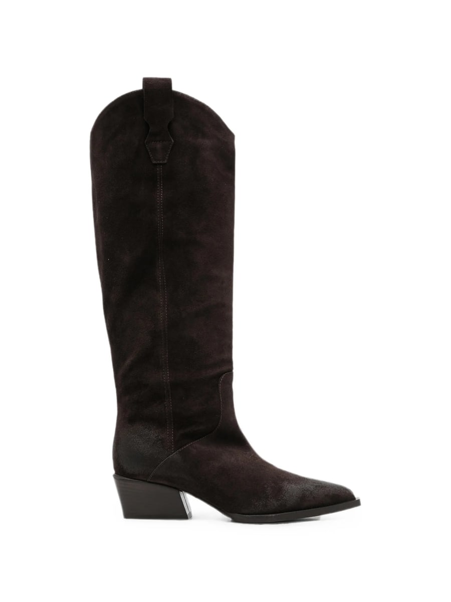 Poeve Poeve Pointed-toe Pull-on Boots