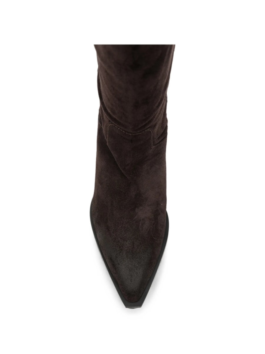 Poeve Poeve Pointed-toe Pull-on Boots, view 2
