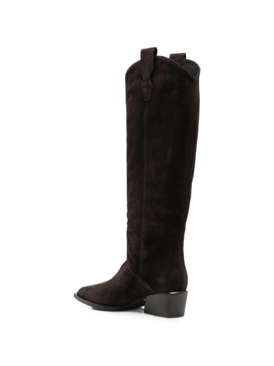 Poeve Poeve Pointed-toe Pull-on Boots, view 3
