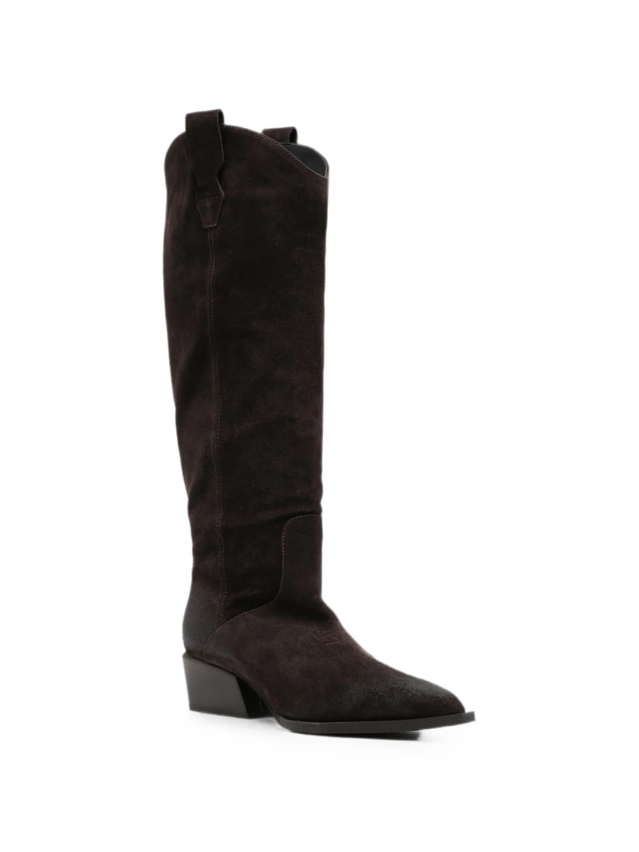 Poeve Poeve Pointed-toe Pull-on Boots, view 4