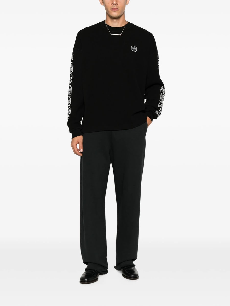 Vetements Vetements Waffle-knit Graphic-print T-shirt, view 5