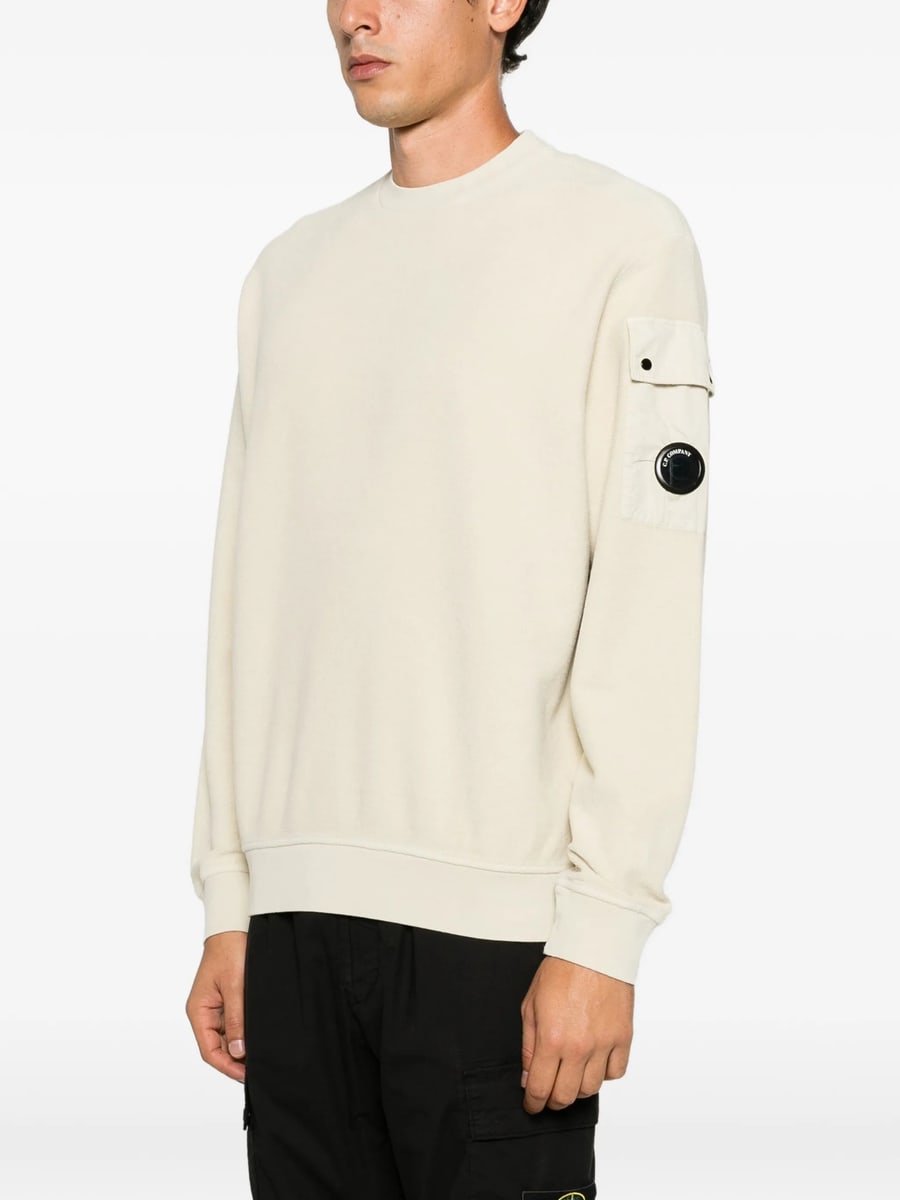 C.P. Company C.p. Company Lens-detail Sleeve-pocket Sweatshirt, view 4