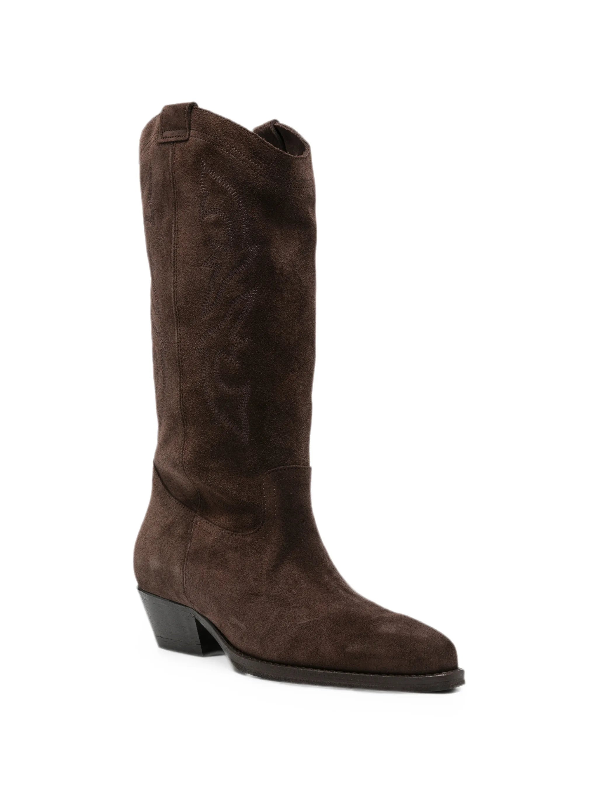 Ba&sh Ba&sh Claurys Embroidered Western-style Cowboy Boots, view 2