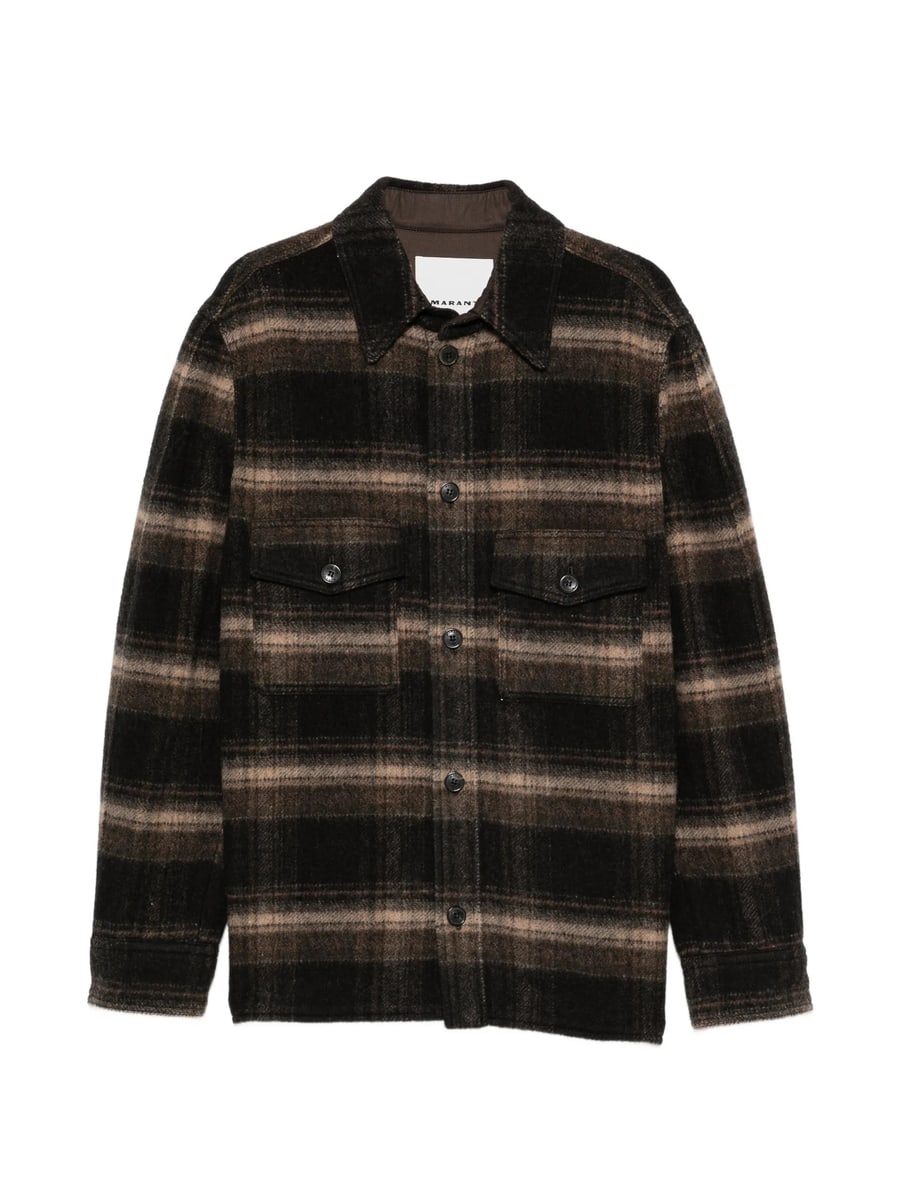 Isabel Marant Isabel Marant Kervon Check-pattern Shirt Jacket