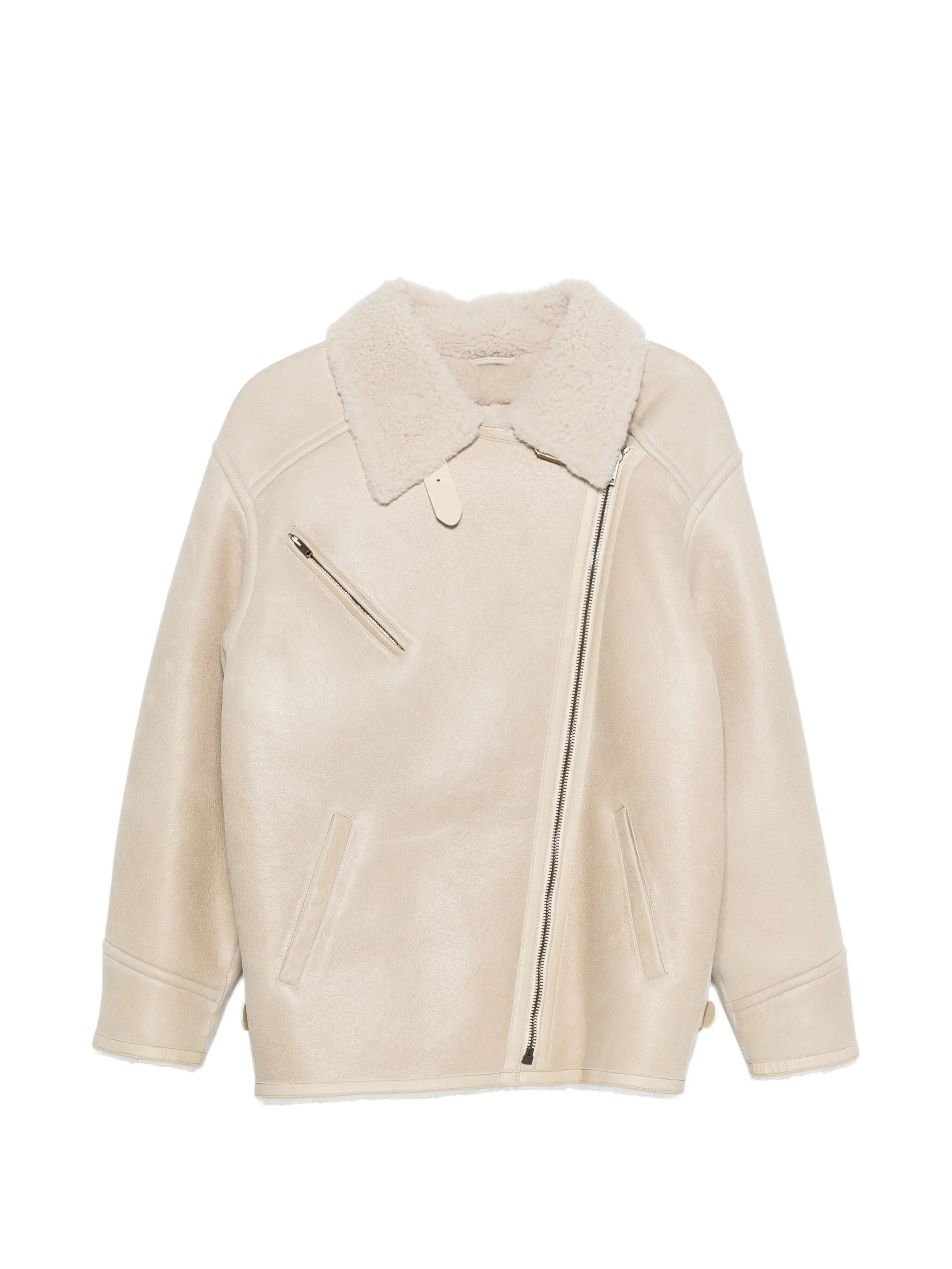 Isabel Marant Isabel Marant Adelina Shearling Zip Jacket