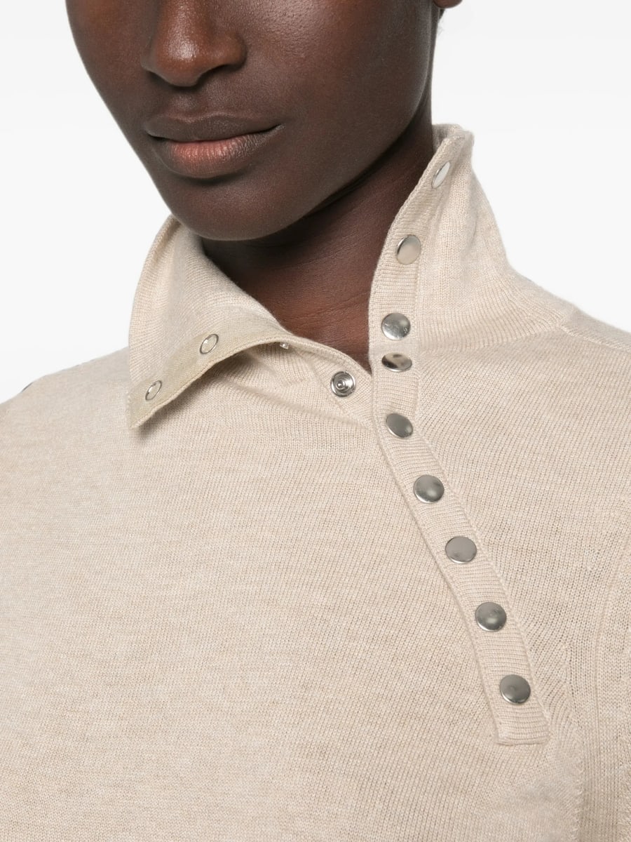 Marant Étoile Marant Étoile Jovienne Press-stud Sweater, view 2