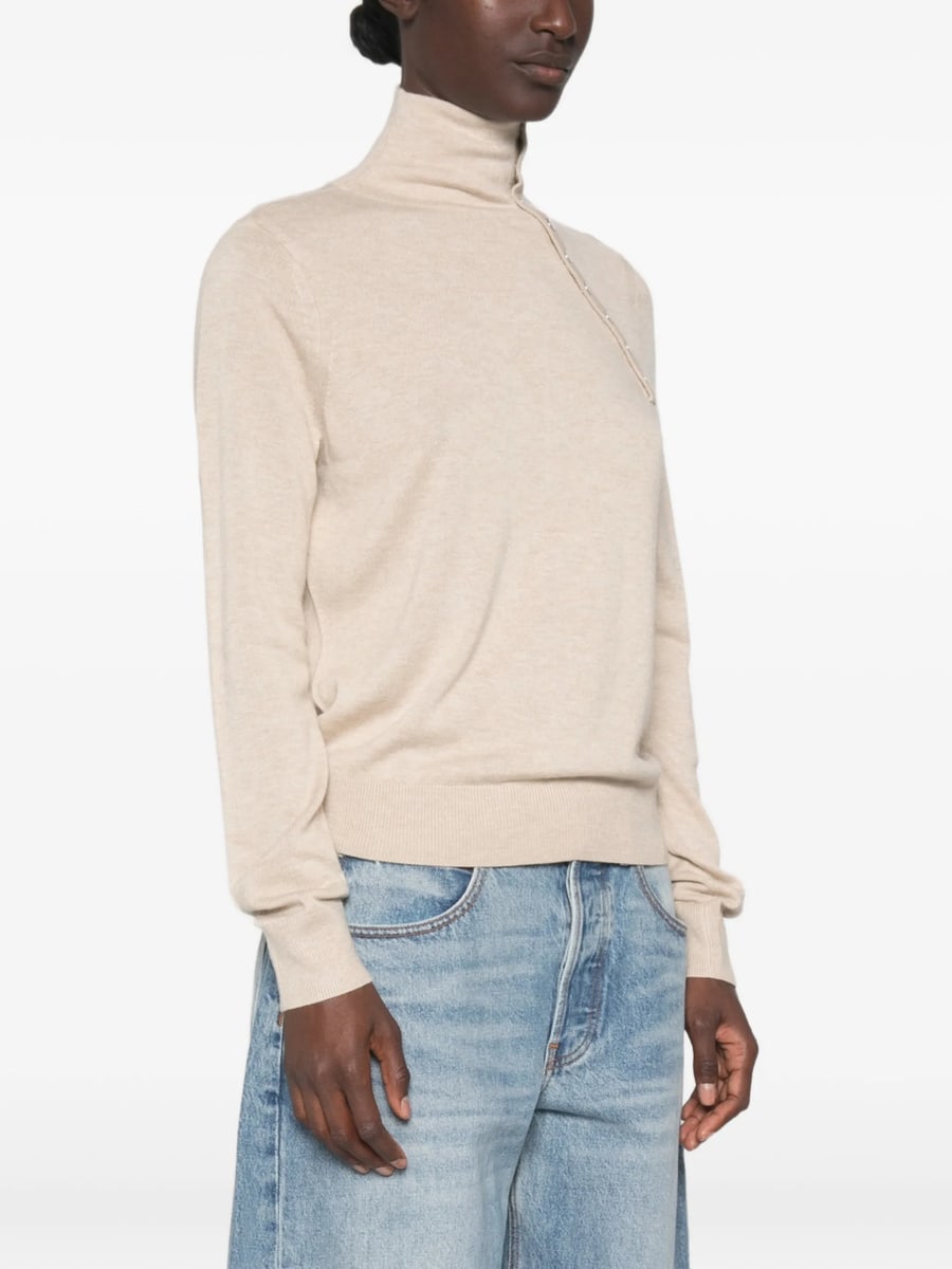 Marant Étoile Marant Étoile Jovienne Press-stud Sweater, view 4