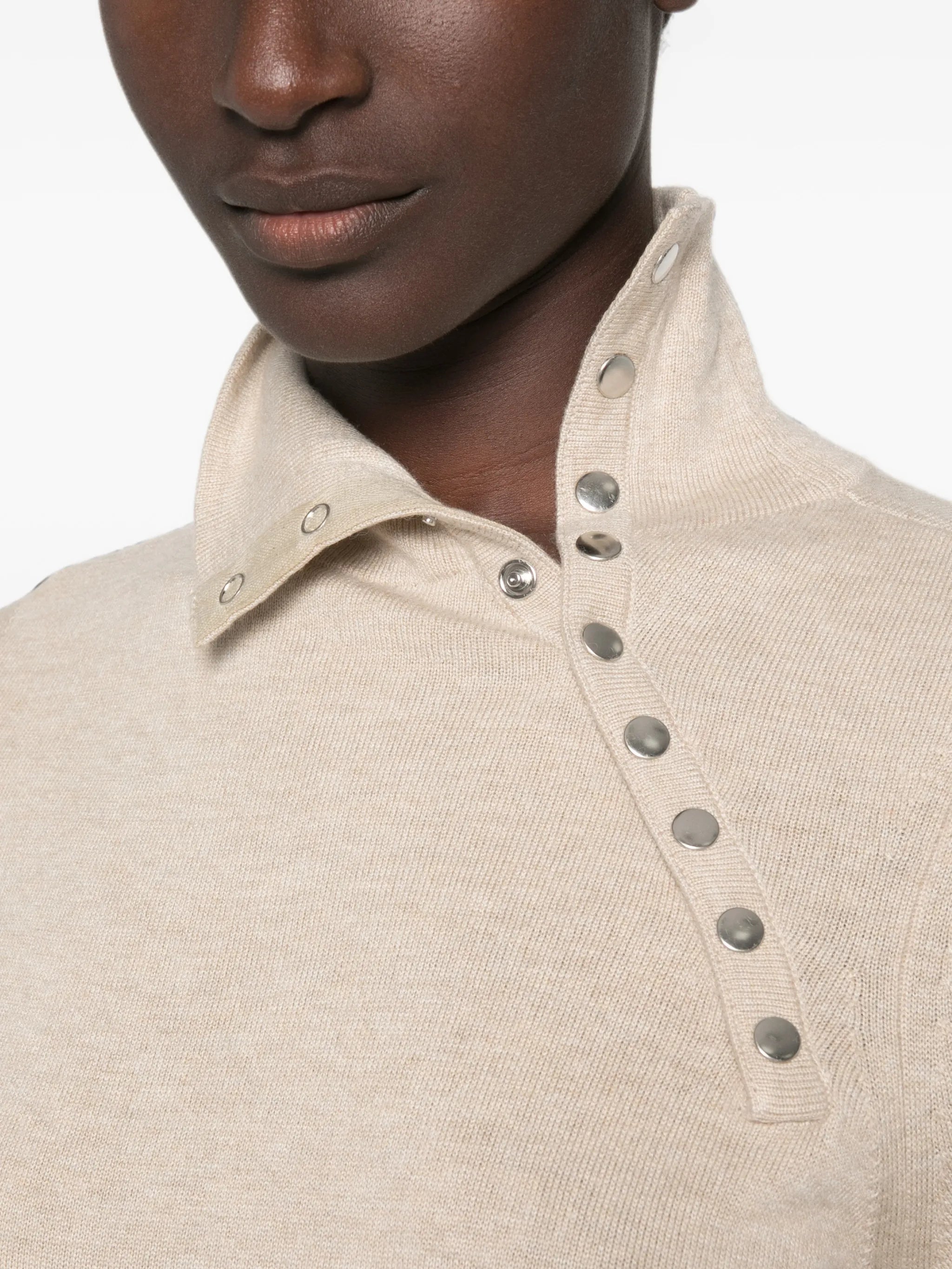 Marant Étoile Marant Étoile Jovienne Press-stud Sweater, view 2