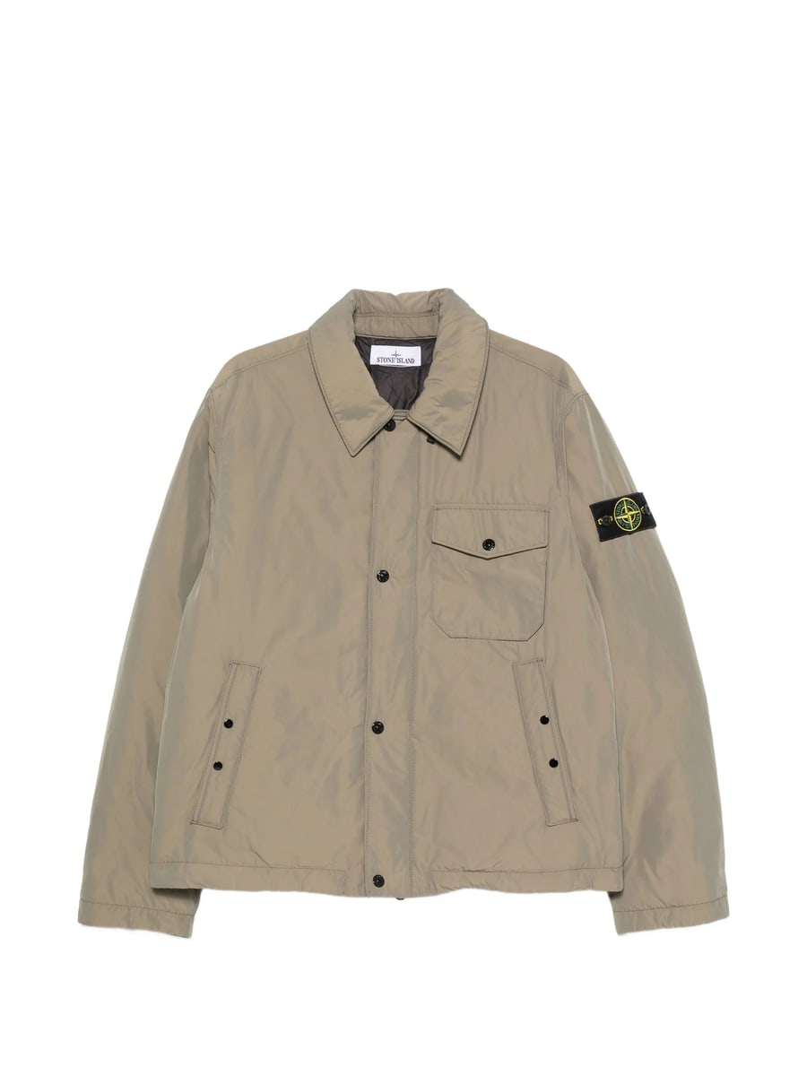 Stone Island Stone Island Logo-patch Zip-fastening Jacket